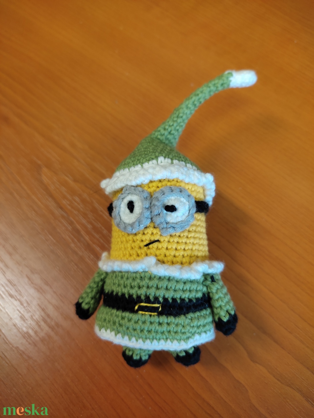 Horgolt karácsonyi minion: Kevin a karácsonyi manó - játék & sport - baba & babaház - baba - Meska.hu Horgolt karácsonyi minion: Kevin a karácsonyi manó - játék & sport - baba & babaház - baba - Meska.hu