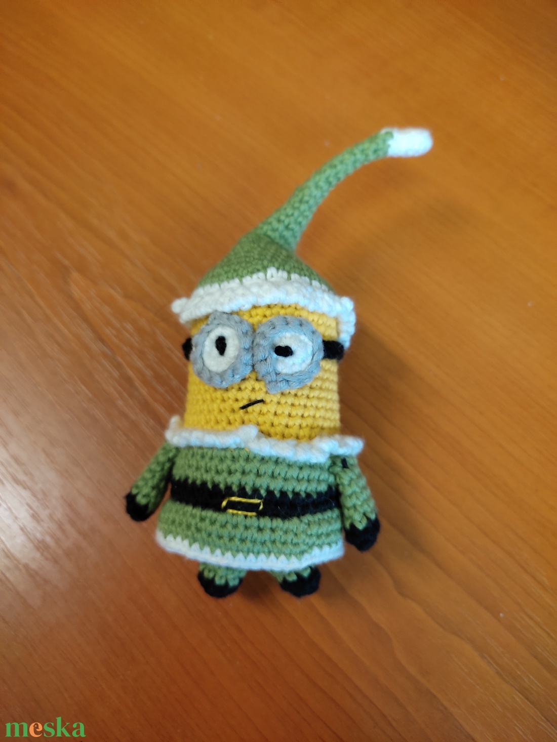 Horgolt karácsonyi minion: Kevin a karácsonyi manó - játék & sport - baba & babaház - baba - Meska.hu Horgolt karácsonyi minion: Kevin a karácsonyi manó - játék & sport - baba & babaház - baba - Meska.hu