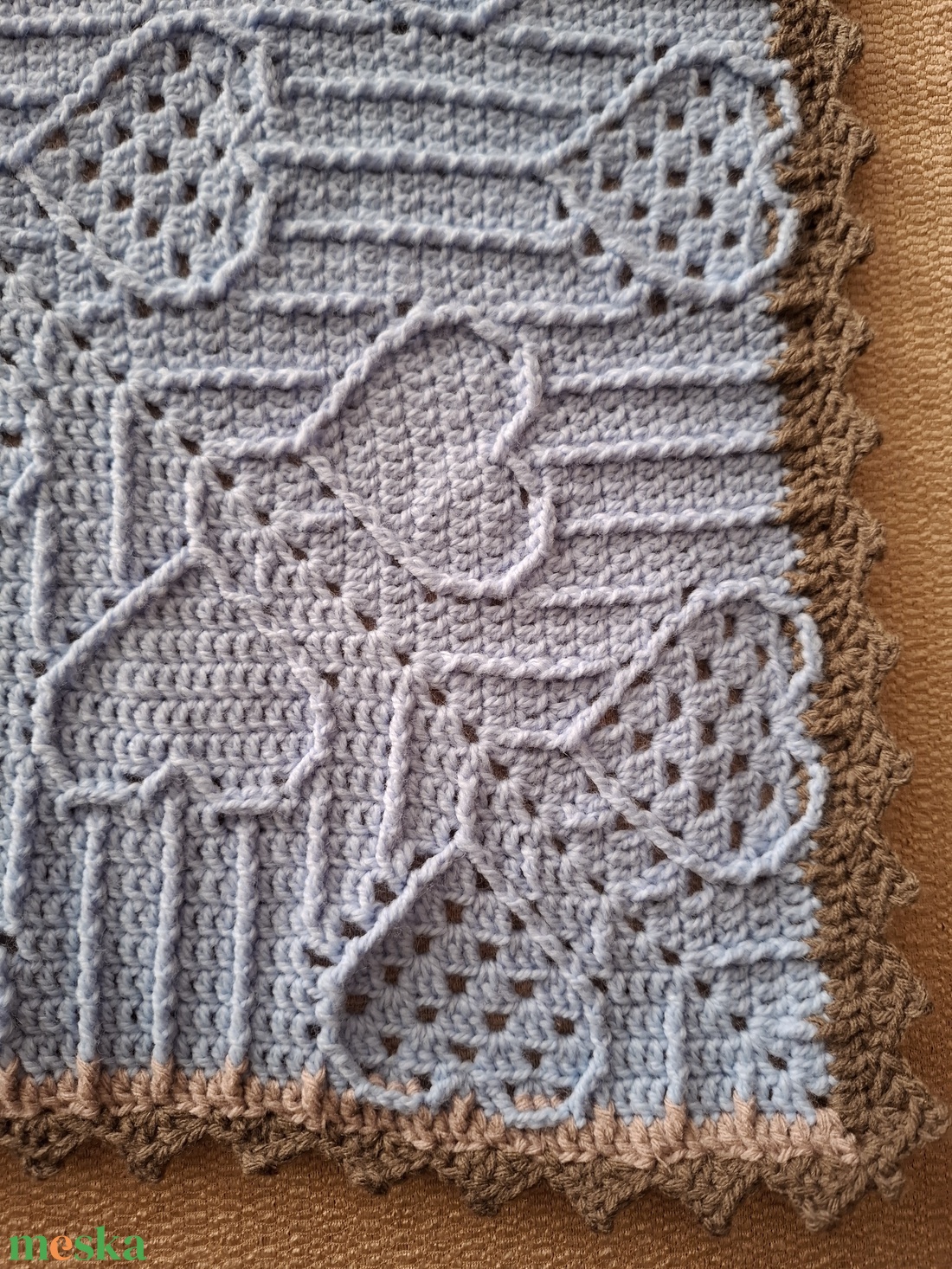 Horgolt babatakaró  - otthon & életmód - babaszoba, gyerekszoba - babatakaró, gyerek pléd - Meska.hu