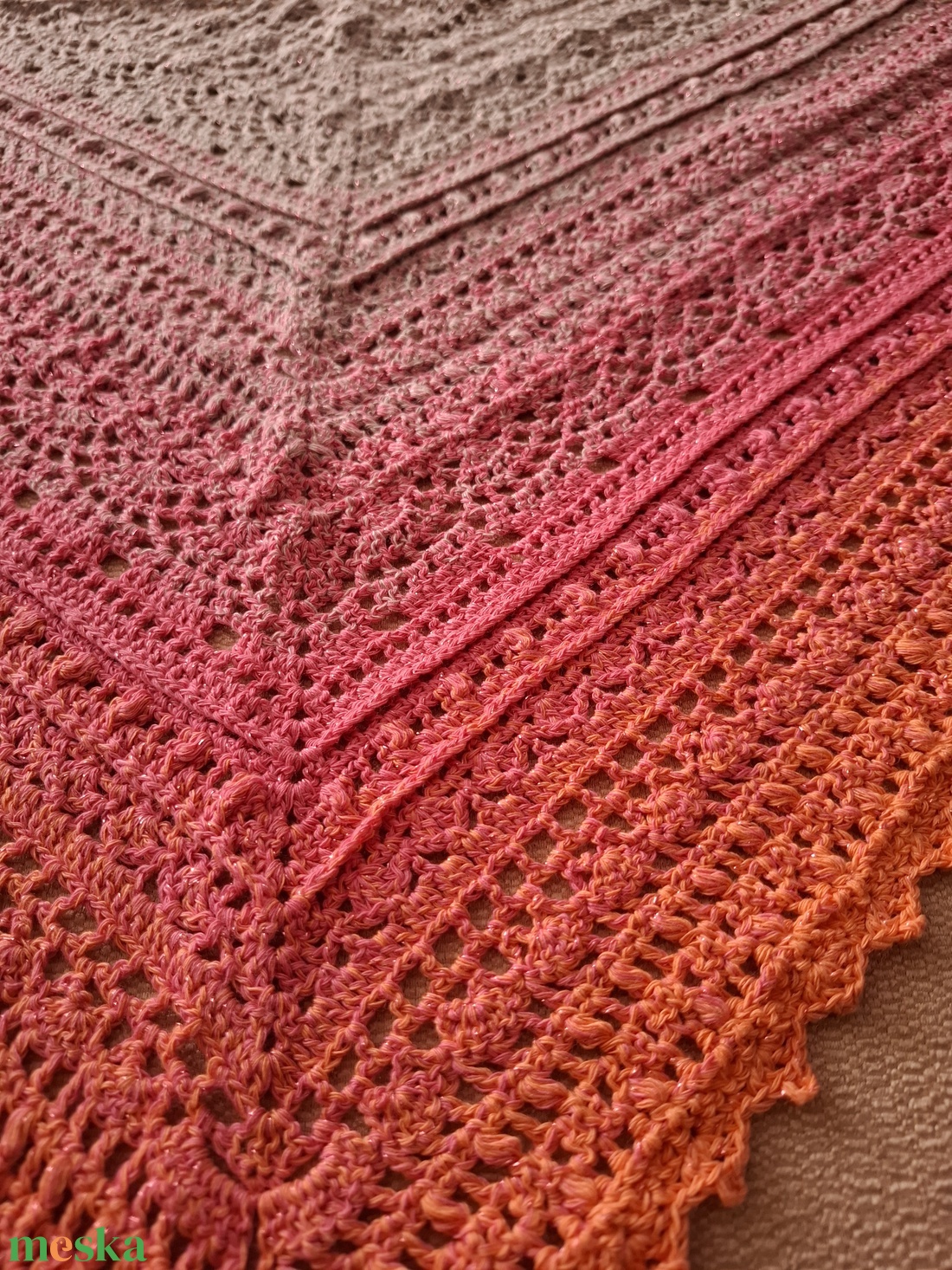 Barbie: Horgolt csipke mintás kendő - ruha & divat - sál, sapka, kendő - vállkendő - Meska.hu Barbie: Horgolt csipke mintás kendő - ruha & divat - sál, sapka, kendő - vállkendő - Meska.hu