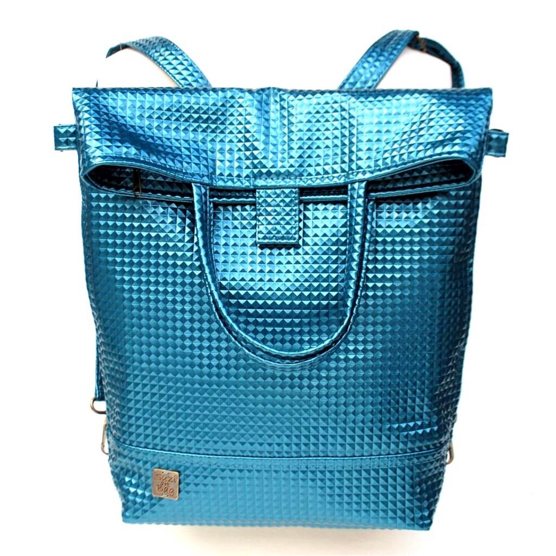 SuziartBag Kék fényes kockás 2in1 hátizsák - táska & tok - kézitáska & válltáska - válltáska - Meska.hu SuziartBag Kék fényes kockás 2in1 hátizsák - táska & tok - kézitáska & válltáska - válltáska - Meska.hu