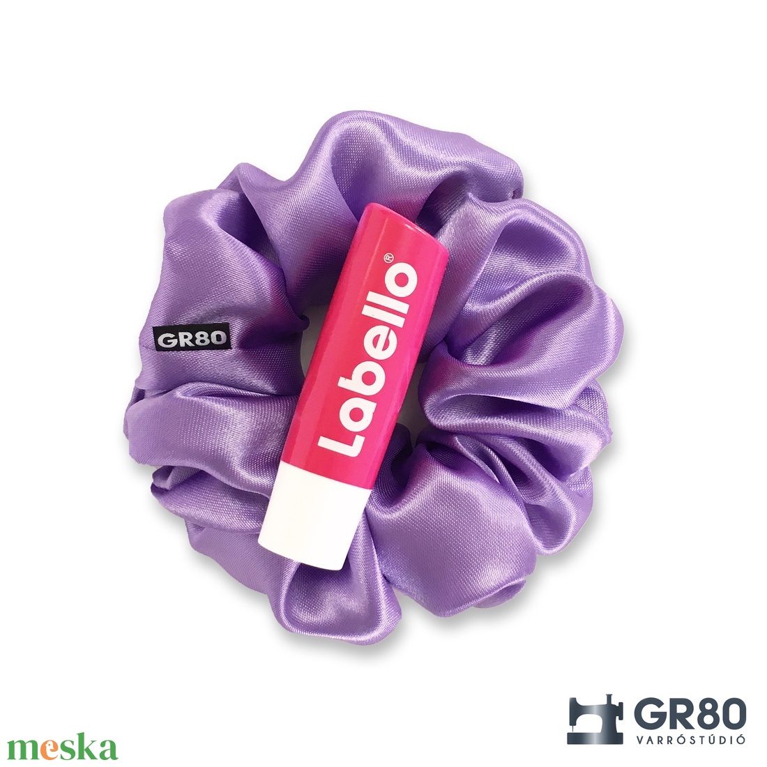 Milka-lila szaténselyem hajgumi scrunchie - ruha & divat - hajdísz & hajcsat - hajgumi - Meska.hu Milka-lila szaténselyem hajgumi scrunchie - ruha & divat - hajdísz & hajcsat - hajgumi - Meska.hu