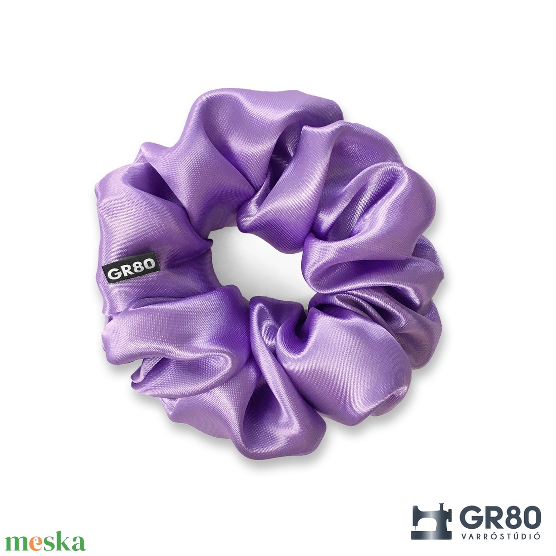 Milka-lila szaténselyem hajgumi scrunchie - ruha & divat - hajdísz & hajcsat - hajgumi - Meska.hu Milka-lila szaténselyem hajgumi scrunchie - ruha & divat - hajdísz & hajcsat - hajgumi - Meska.hu