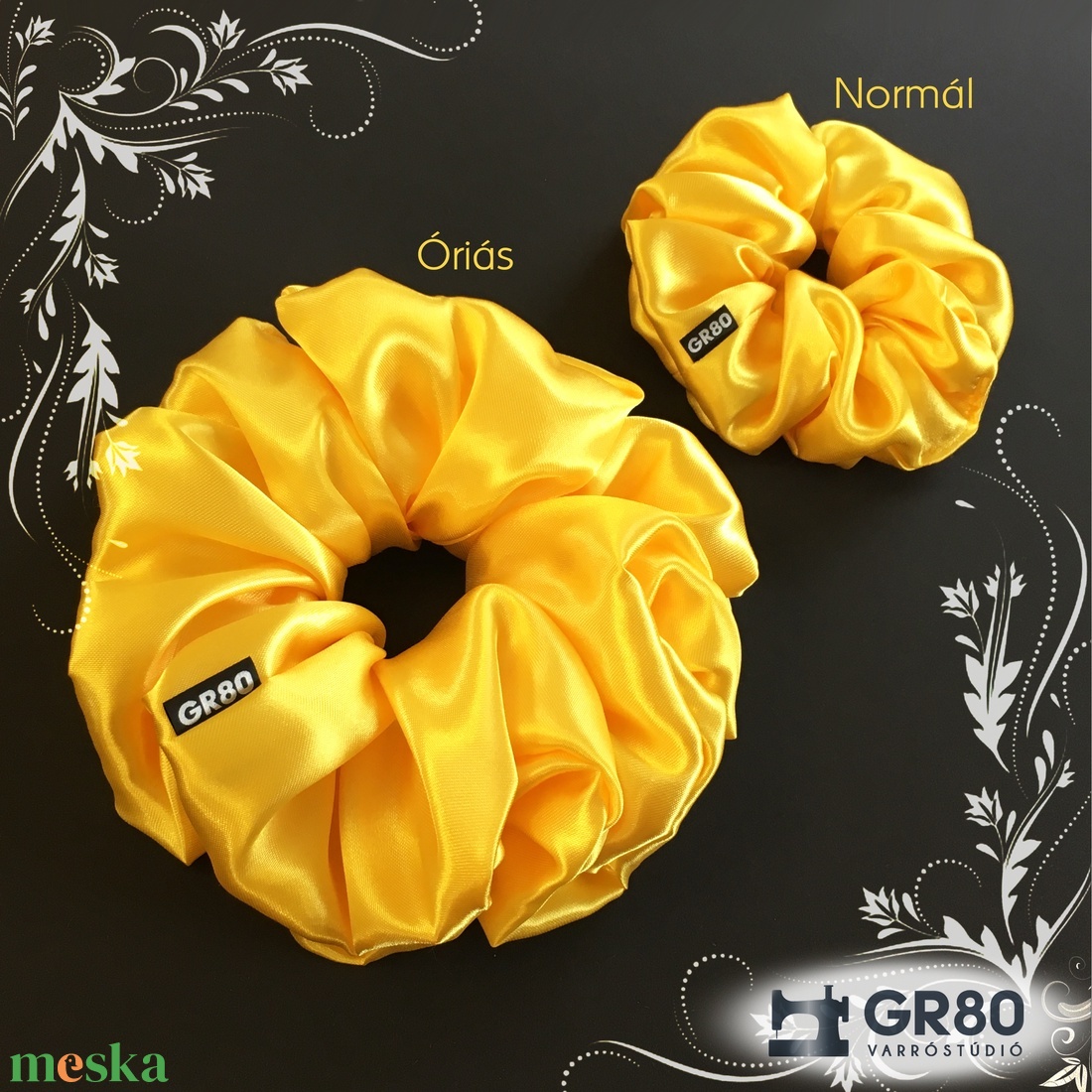 Napsárga szaténselyem hajgumi scrunchie - ruha & divat - hajdísz & hajcsat - hajgumi - Meska.hu Napsárga szaténselyem hajgumi scrunchie - ruha & divat - hajdísz & hajcsat - hajgumi - Meska.hu