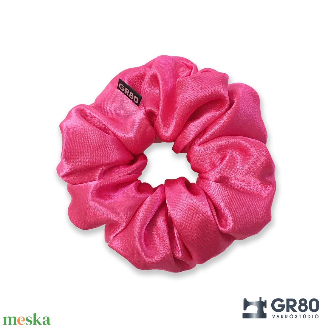 Pink selyem hajgumi (scrunchie) minőségi szaténból - ruha & divat - hajdísz & hajcsat - hajgumi - Meska.hu Pink selyem hajgumi (scrunchie) minőségi szaténból - ruha & divat - hajdísz & hajcsat - hajgumi - Meska.hu