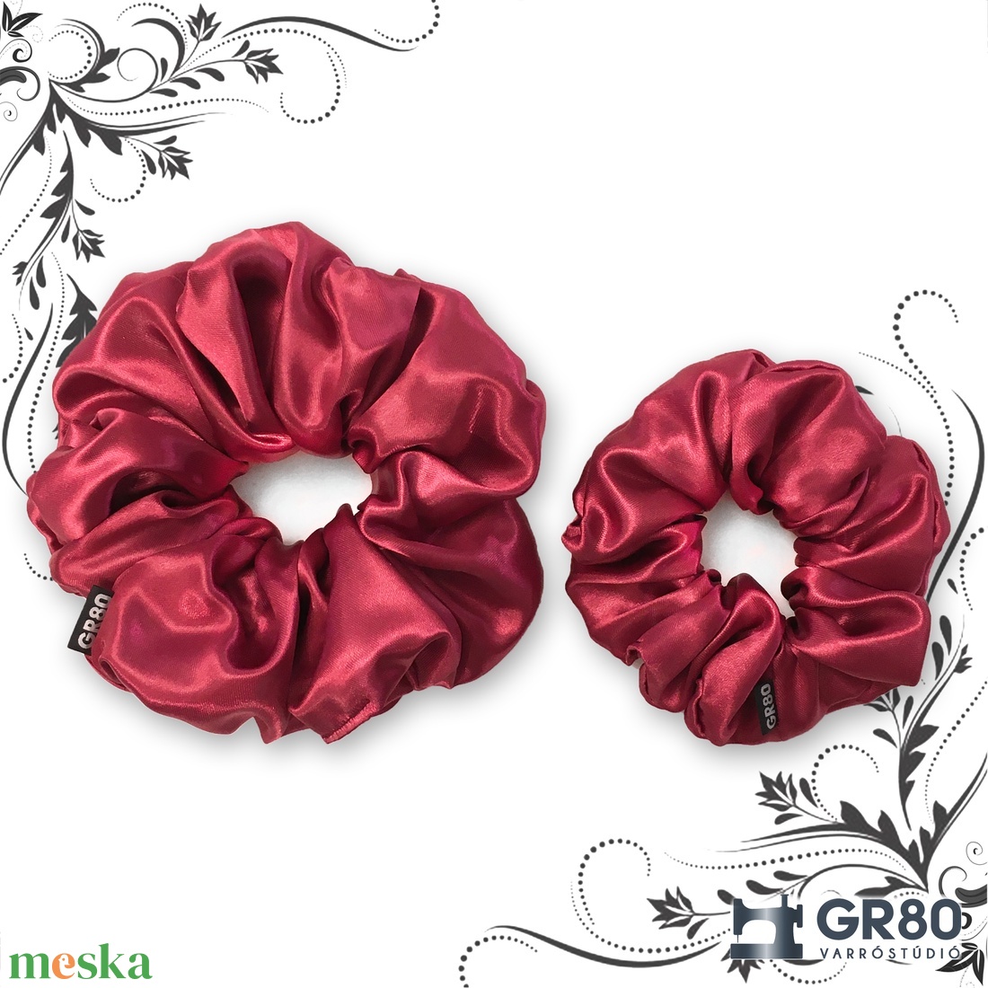 Bordó selyem hajgumi (scrunchie) kiváló minőségű vastagabb szaténból. Normál vagy óriás XXL méretben választható - ruha & divat - hajdísz & hajcsat - hajgumi - Meska.hu Bordó selyem hajgumi (scrunchie) kiváló minőségű vastagabb szaténból. Normál vagy óriás XXL méretben választható - ruha & divat - hajdísz & hajcsat - hajgumi - Meska.hu
