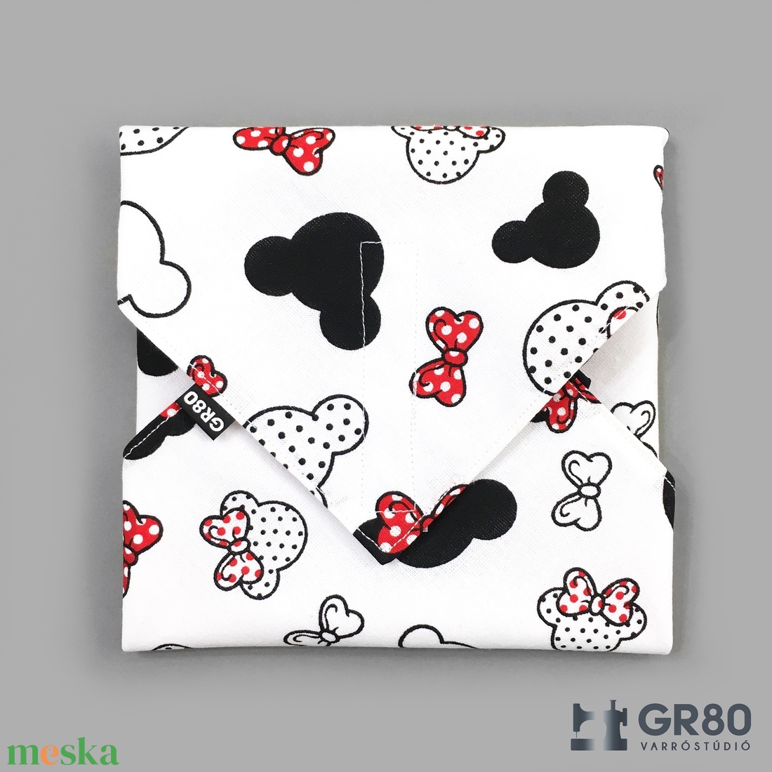 Szendvics csomagoló újraszalvéta - MICKEY MINNIE - táska & tok - uzsonna- & ebéd tartó - szendvics csomagoló - Meska.hu