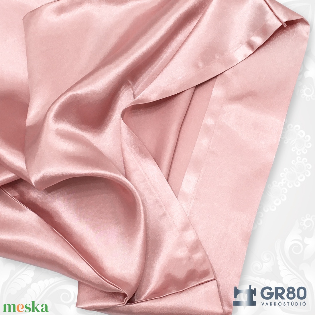 Selyem párnahuzat - MÁLYVA szatén ágyneműhuzat - otthon & életmód - lakástextil - párna & párnahuzat - Meska.hu
