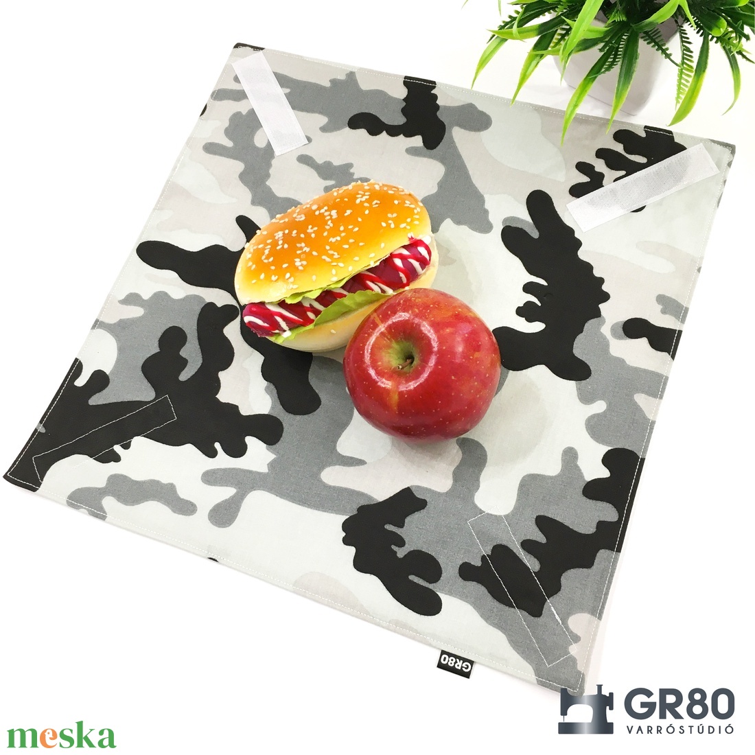 TEREPMINTÁS szendvics csomagoló újraszalvéta - táska & tok - uzsonna- & ebéd tartó - szendvics csomagoló - Meska.hu TEREPMINTÁS szendvics csomagoló újraszalvéta - táska & tok - uzsonna- & ebéd tartó - szendvics csomagoló - Meska.hu