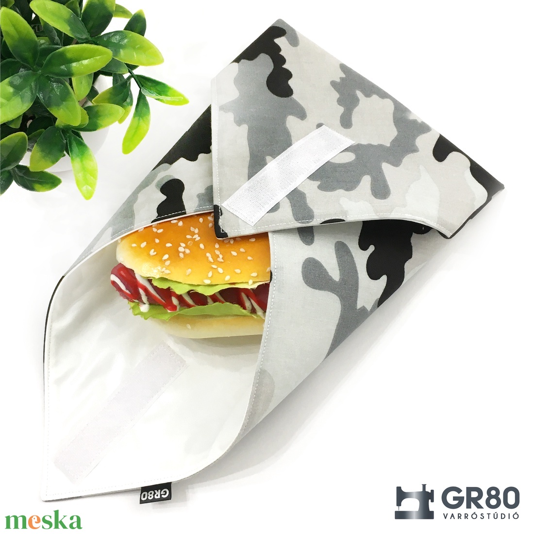 TEREPMINTÁS szendvics csomagoló újraszalvéta - táska & tok - uzsonna- & ebéd tartó - szendvics csomagoló - Meska.hu TEREPMINTÁS szendvics csomagoló újraszalvéta - táska & tok - uzsonna- & ebéd tartó - szendvics csomagoló - Meska.hu