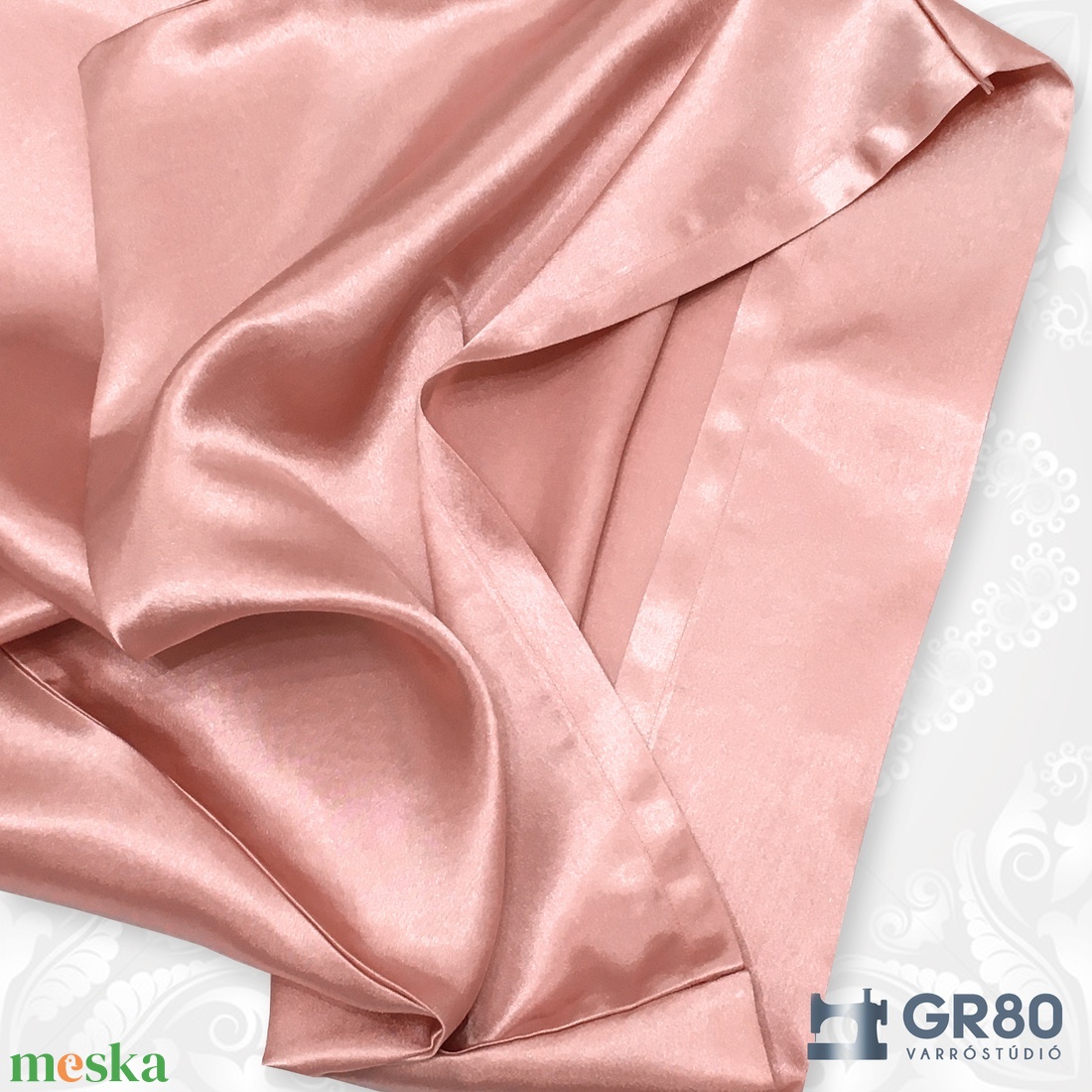 Selyem párnahuzat - MÁLYVA szatén ágyneműhuzat - otthon & életmód - lakástextil - ágynemű - Meska.hu
