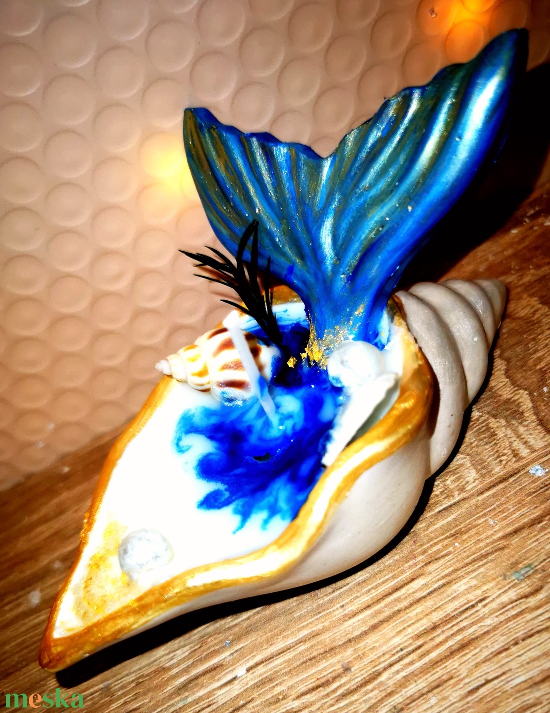 Kagyló kerámia  - művészet - szobor - kerámia - Meska.hu