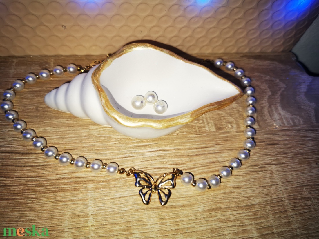 Kagyló kerámia  - művészet - szobor - kerámia - Meska.hu