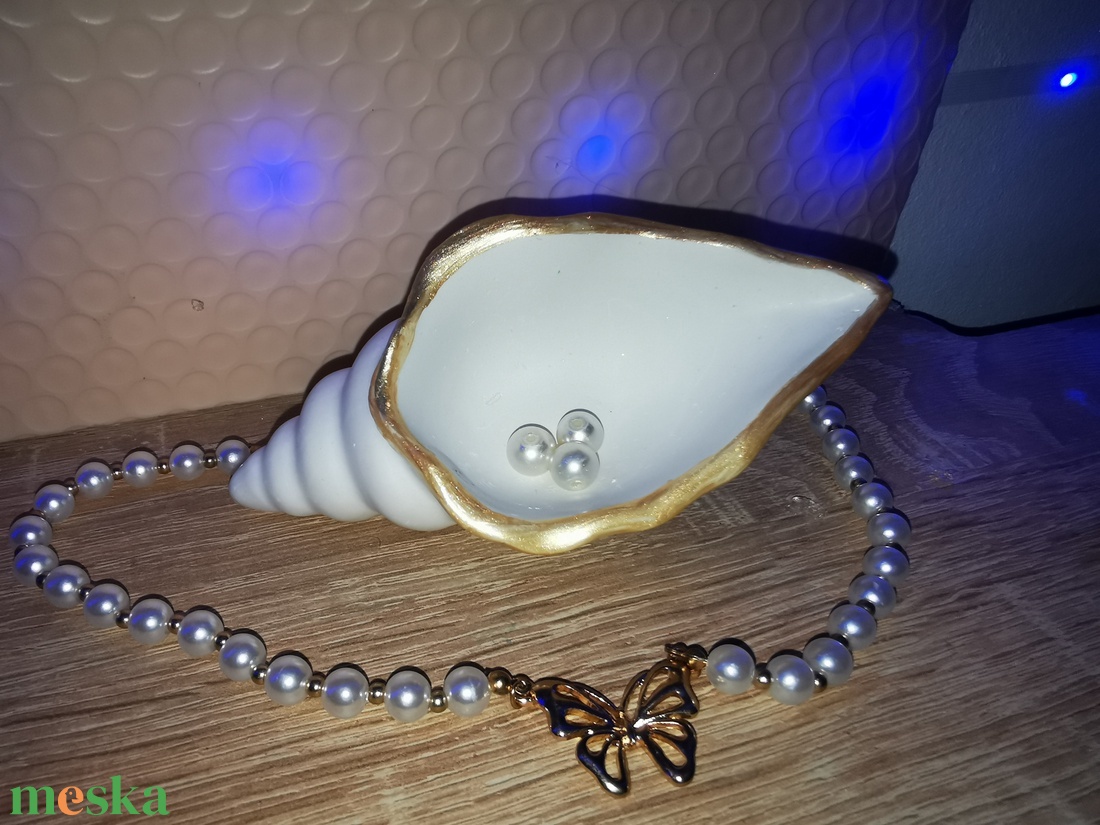 Kagyló kerámia  - művészet - szobor - kerámia - Meska.hu