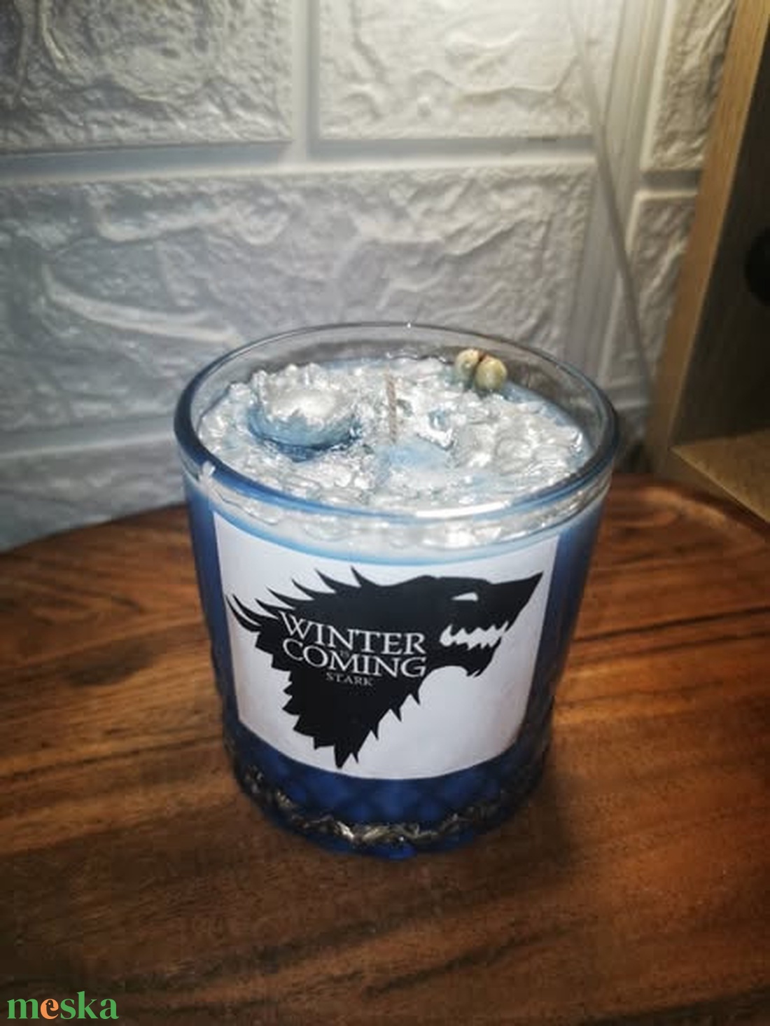 Trónok harca gyertya - művészet - szobor - kerámia - Meska.hu