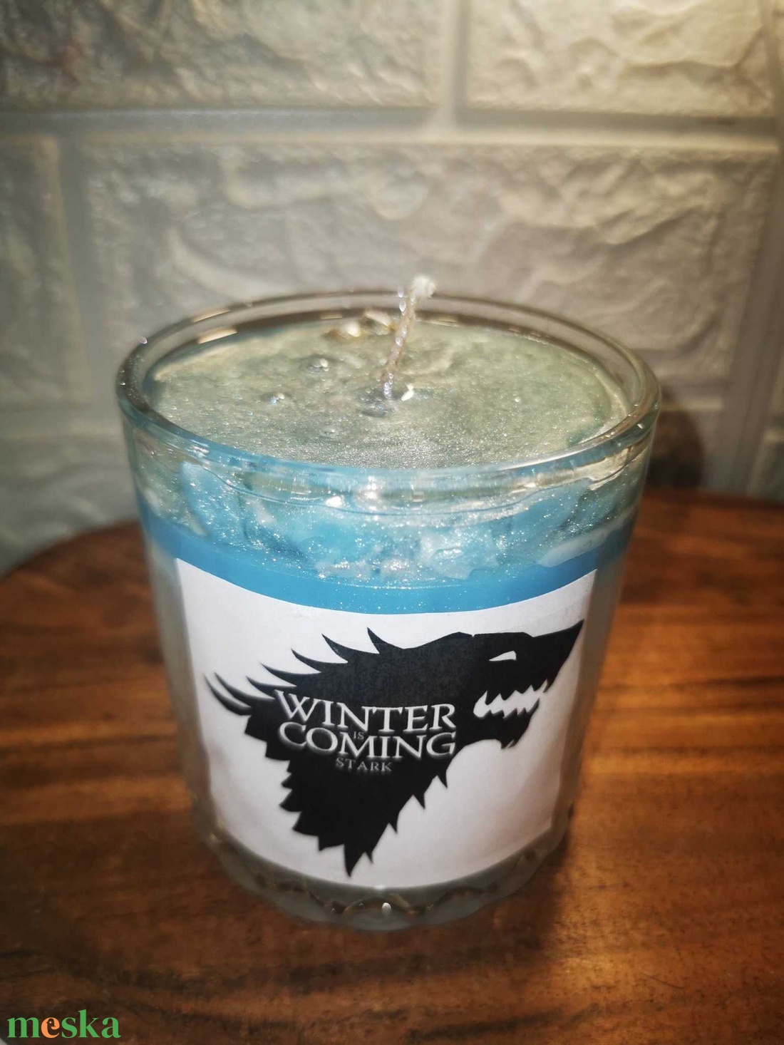 Trónok harca gyertya - művészet - szobor - kerámia - Meska.hu