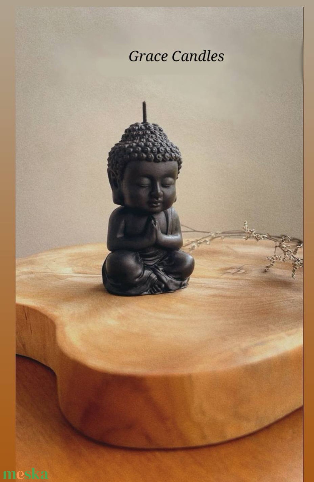 Buddha gyertya - ékszer - ékszertartó - ékszertartó állvány - Meska.hu