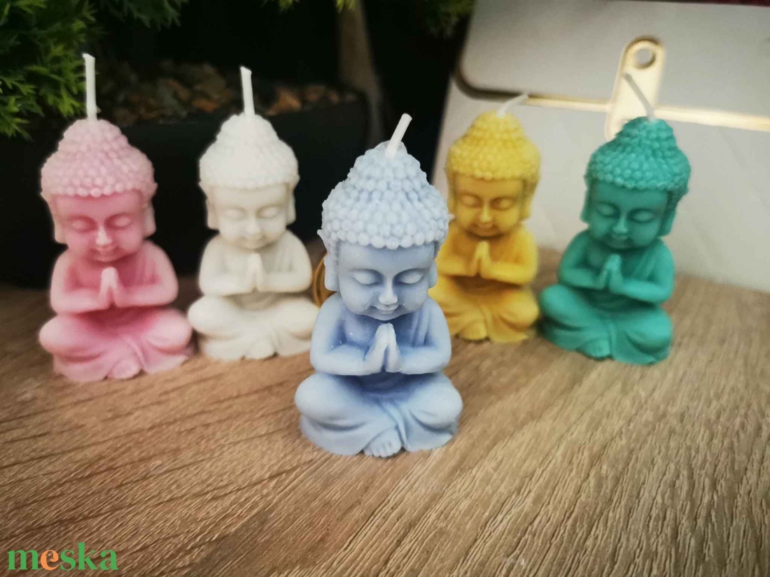Buddha gyertya - ékszer - ékszertartó - ékszertartó állvány - Meska.hu