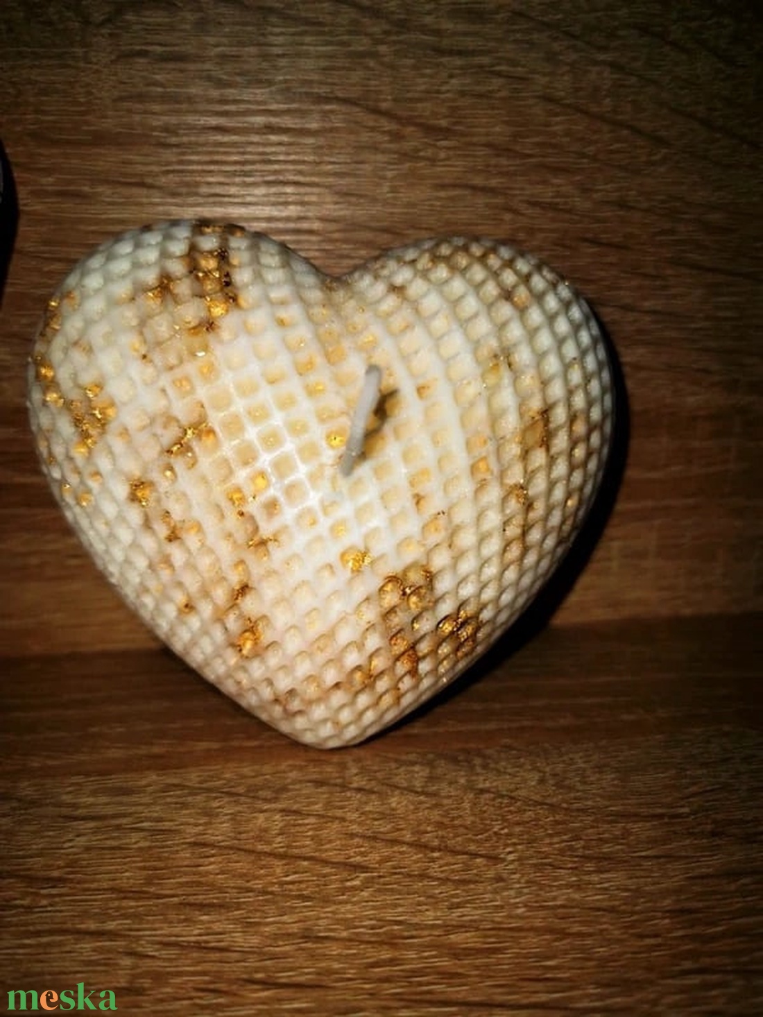 Egyedi Szív gyertya - otthon & életmód - gyertya, illat, aroma - aromalámpa - Meska.hu