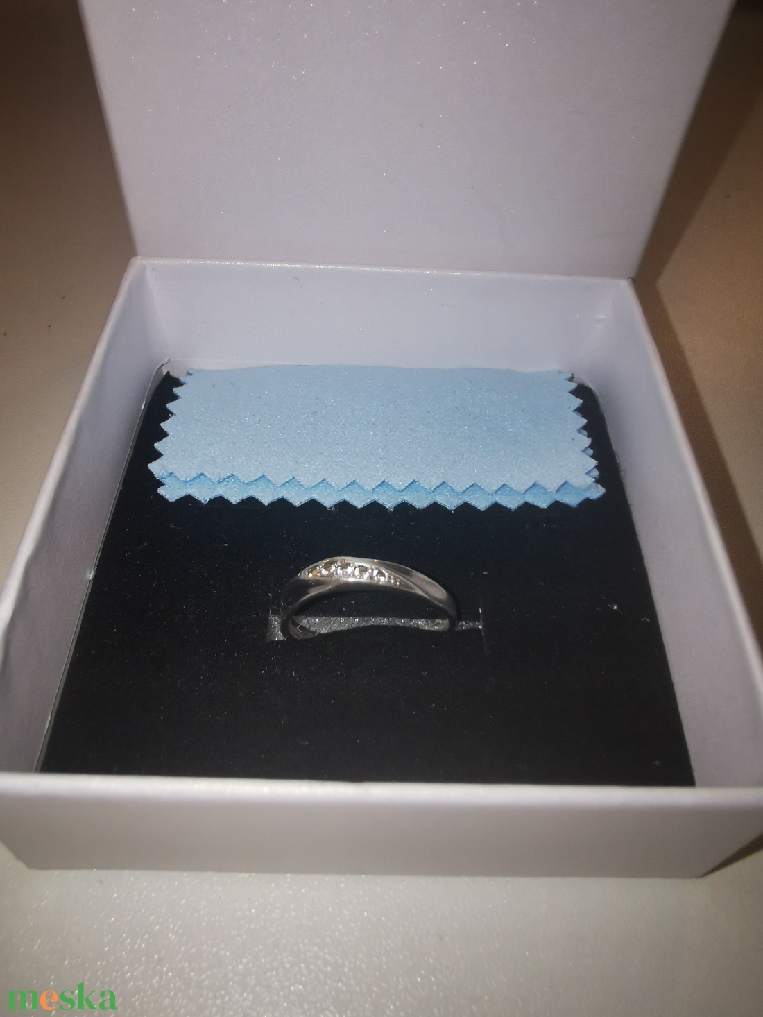 Valódi Ezüst állítható gyűrű - ékszer - gyűrű - többköves gyűrű - Meska.hu