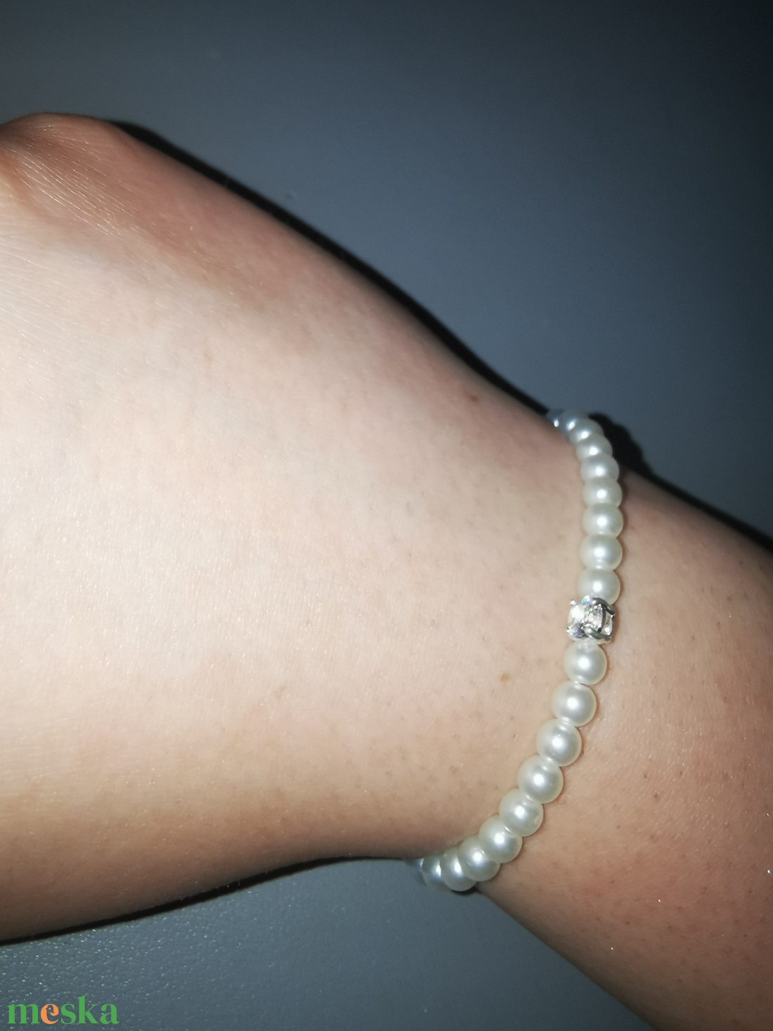 Gyöngyös karkötő - ékszer - karkötő - gyöngyös karkötő - Meska.hu