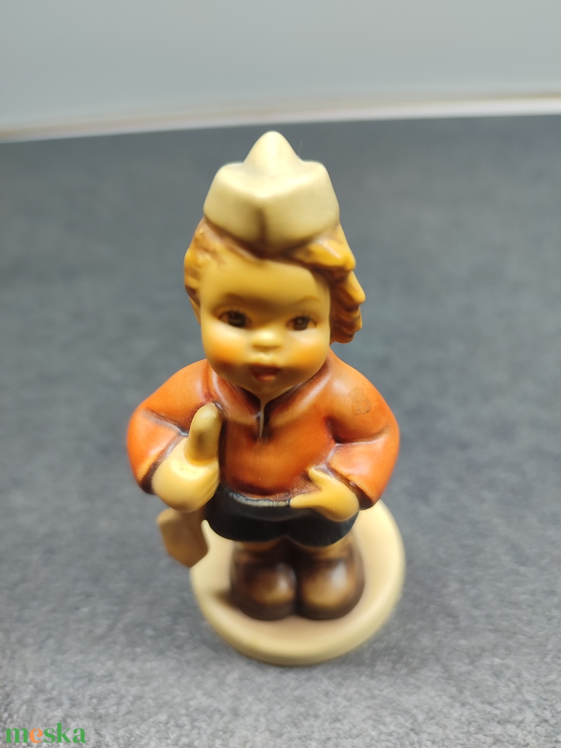 Goebel Hummel porcelán figura Első Tiszt First Mate  - otthon & életmód - dekoráció - asztal és polc dekoráció - asztaldísz - Meska.hu