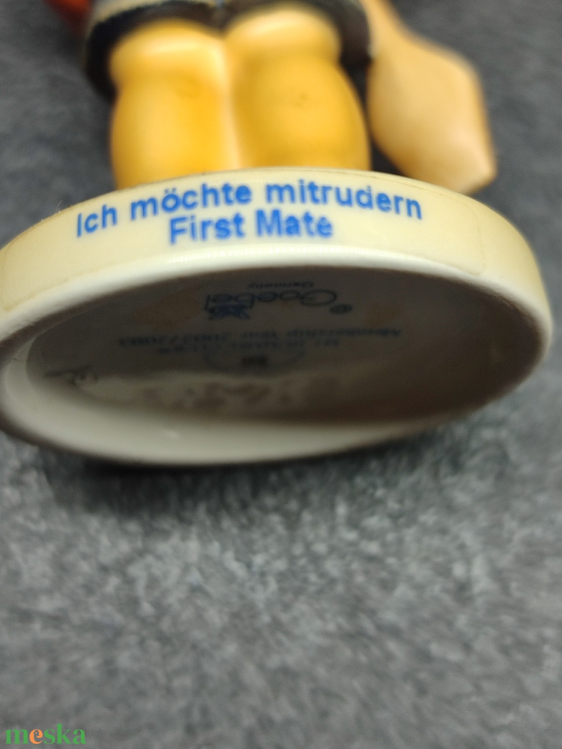 Goebel Hummel porcelán figura Első Tiszt First Mate  - otthon & életmód - dekoráció - asztal és polc dekoráció - asztaldísz - Meska.hu