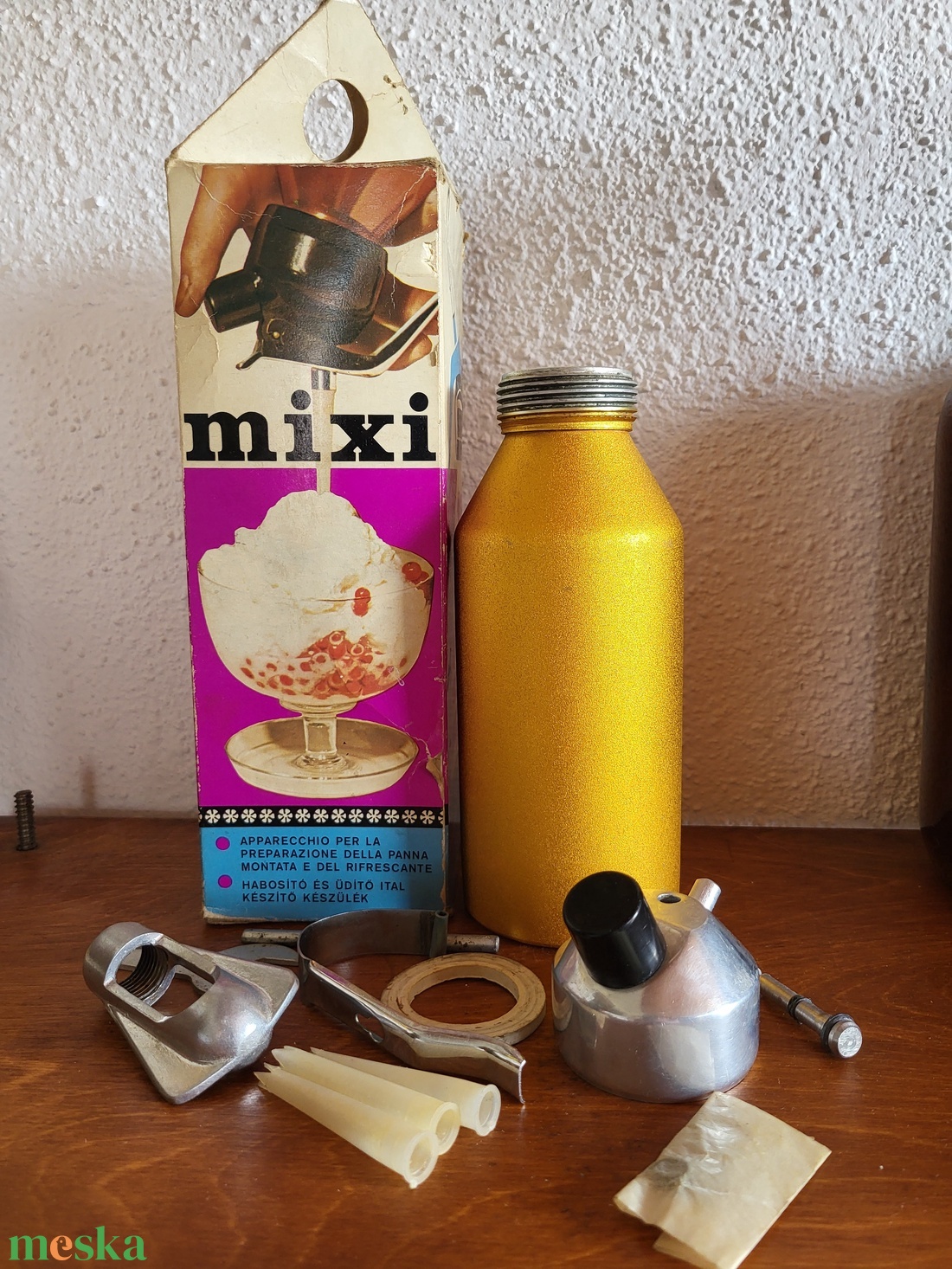 Retro, Lehel MIXI MINOR habszifon - otthon & életmód - konyhafelszerelés, tálalás - sütés, főzés - Meska.hu