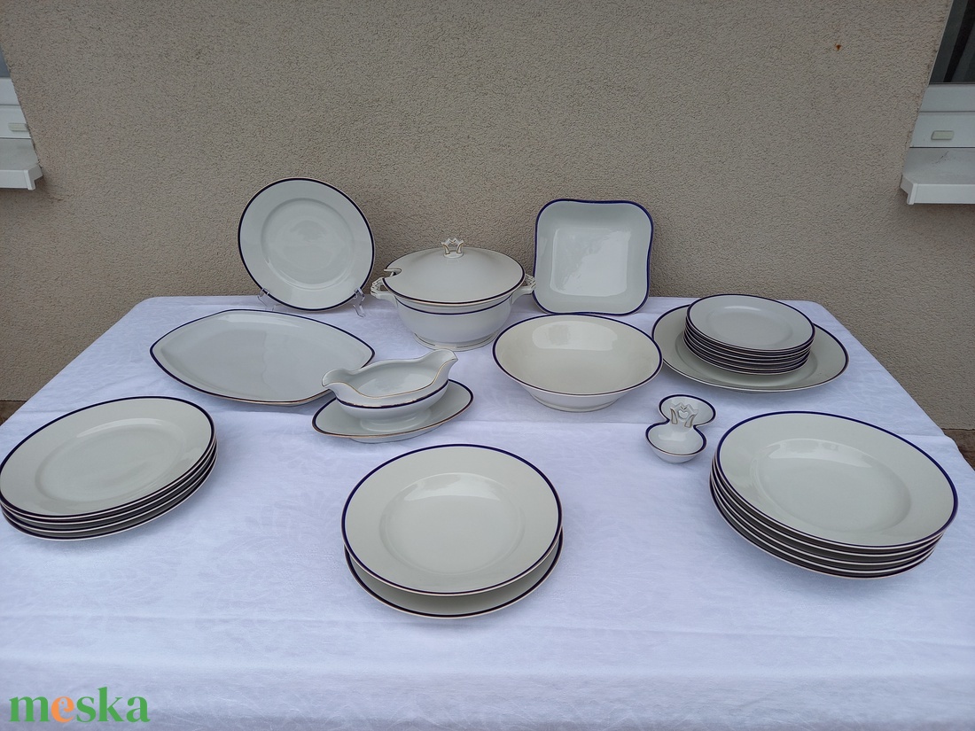 Zsolnay porcelán_6 személyes koronás, pajzspecsétes étkészlet - otthon & életmód - konyhafelszerelés, tálalás - tálalás - tányér & étkészlet - Meska.hu Zsolnay porcelán_6 személyes koronás, pajzspecsétes étkészlet - otthon & életmód - konyhafelszerelés, tálalás - tálalás - tányér & étkészlet - Meska.hu