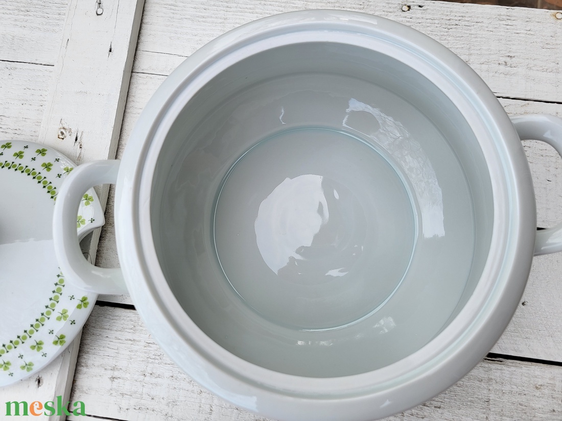 Alföldi porcelán_lóherés levesestál - otthon & életmód - konyhafelszerelés, tálalás - tálalás - tányér & étkészlet - Meska.hu Alföldi porcelán_lóherés levesestál - otthon & életmód - konyhafelszerelés, tálalás - tálalás - tányér & étkészlet - Meska.hu