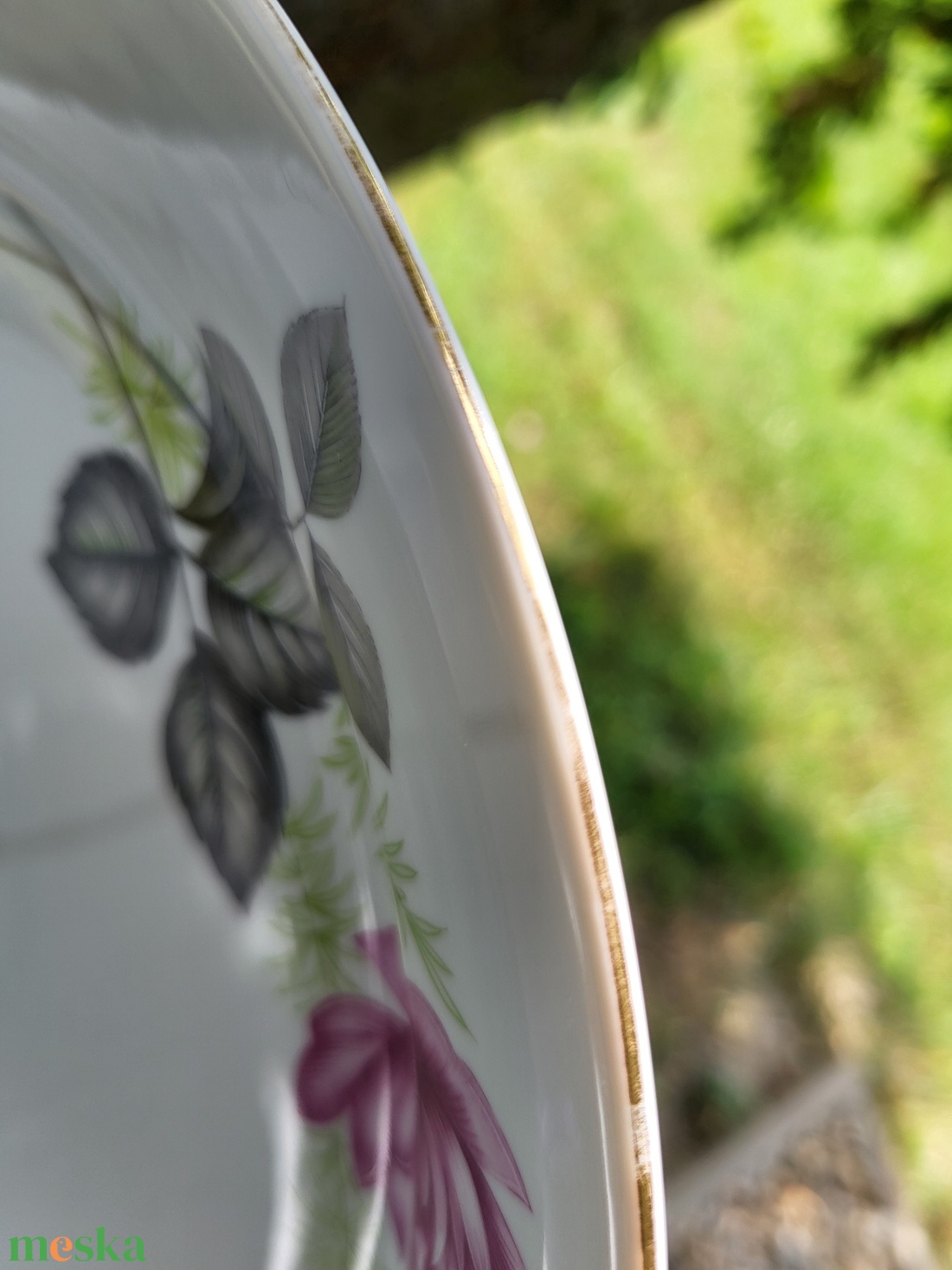 Alföldi porcelán_Bazsarózsás süteményes tál - otthon & életmód - konyhafelszerelés, tálalás - tálalás - tányér & étkészlet - Meska.hu Alföldi porcelán_Bazsarózsás süteményes tál - otthon & életmód - konyhafelszerelés, tálalás - tálalás - tányér & étkészlet - Meska.hu