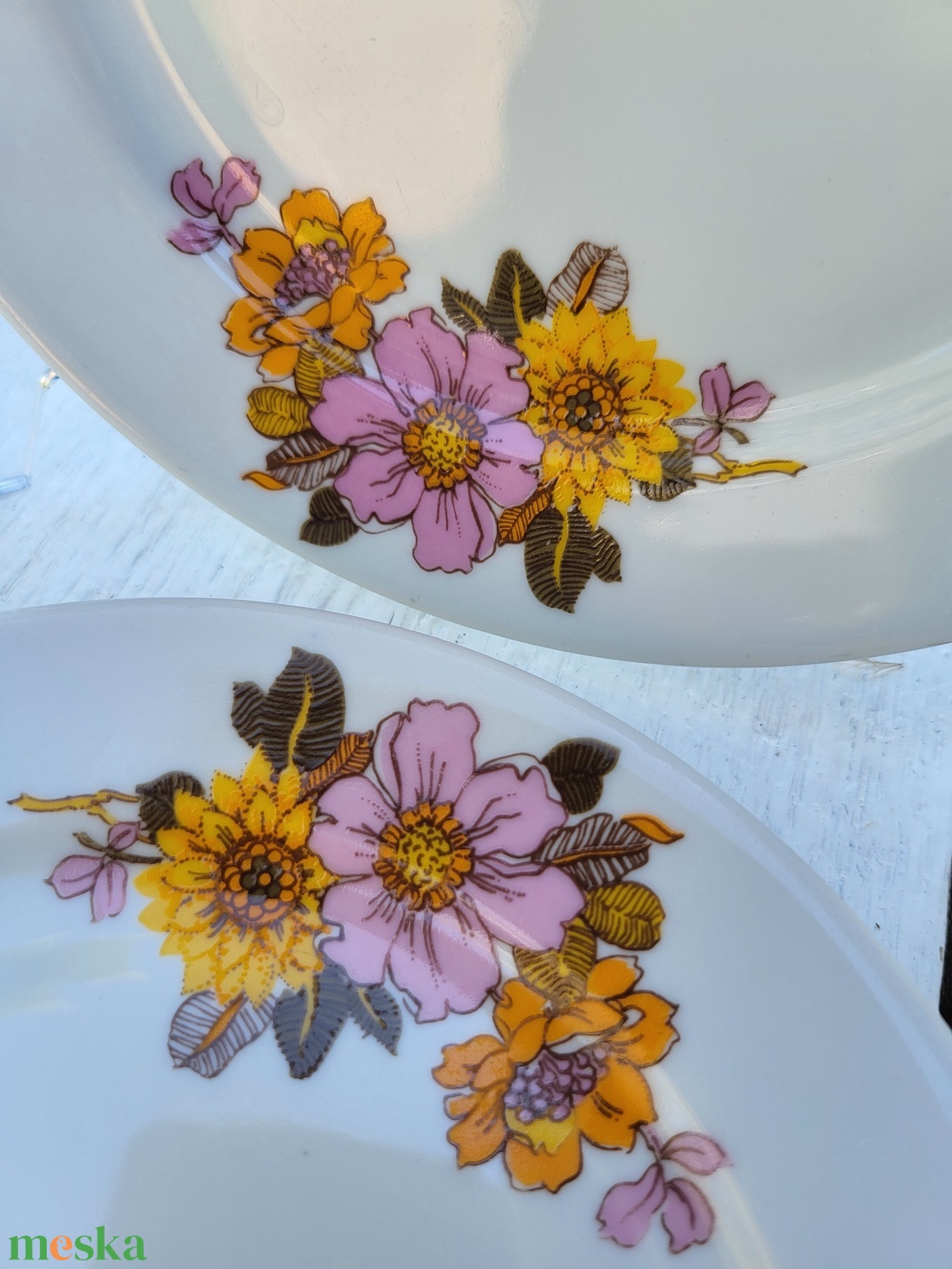 Alföldi porcelán_Dáliás süteményes tányérpár - otthon & életmód - konyhafelszerelés, tálalás - tálalás - tányér & étkészlet - Meska.hu Alföldi porcelán_Dáliás süteményes tányérpár - otthon & életmód - konyhafelszerelés, tálalás - tálalás - tányér & étkészlet - Meska.hu