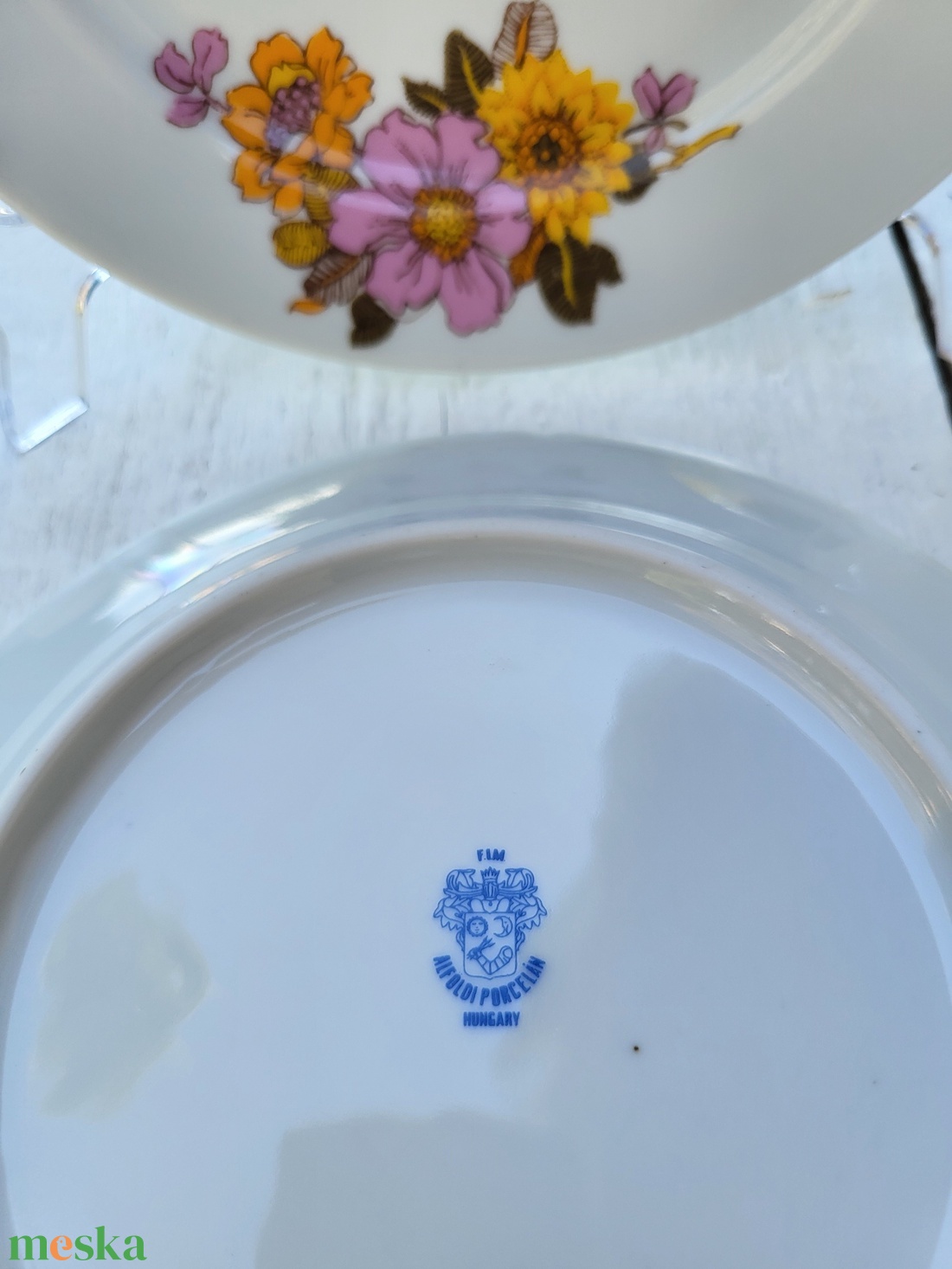 Alföldi porcelán_Dáliás süteményes tányérpár - otthon & életmód - konyhafelszerelés, tálalás - tálalás - tányér & étkészlet - Meska.hu Alföldi porcelán_Dáliás süteményes tányérpár - otthon & életmód - konyhafelszerelés, tálalás - tálalás - tányér & étkészlet - Meska.hu