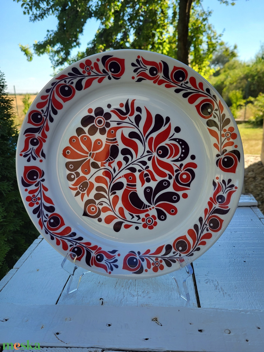 Alföldi porcelán_Nagyméretű falitányér 2. - otthon & életmód - dekoráció - fali és függő dekoráció - falra akasztható dekor - Meska.hu Alföldi porcelán_Nagyméretű falitányér 2. - otthon & életmód - dekoráció - fali és függő dekoráció - falra akasztható dekor - Meska.hu