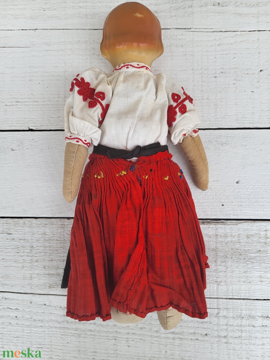 Antik, vintage, népviseletes papírmasé fejű rongybaba - játék & sport - baba & babaház - baba - Meska.hu Antik, vintage, népviseletes papírmasé fejű rongybaba - játék & sport - baba & babaház - baba - Meska.hu