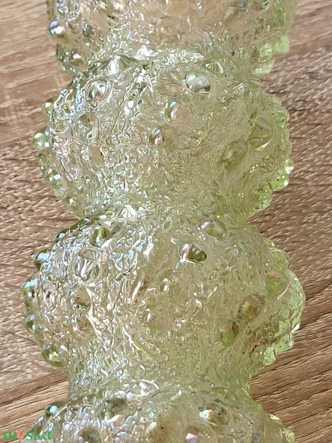 Vintage, Oberglass Austria Hobnail üvegváza 1960-as évek - otthon & életmód - dekoráció - virágdísz és tartó - váza - Meska.hu