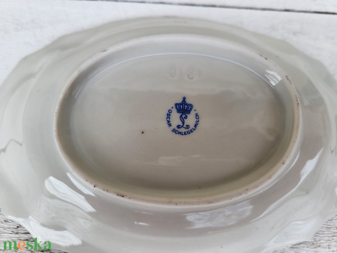 Vintage, régi, Oscar Schlegelmilch porcelán kínáló tál - otthon & életmód - konyhafelszerelés, tálalás - tálalás - kínálótál - Meska.hu Vintage, régi, Oscar Schlegelmilch porcelán kínáló tál - otthon & életmód - konyhafelszerelés, tálalás - tálalás - kínálótál - Meska.hu