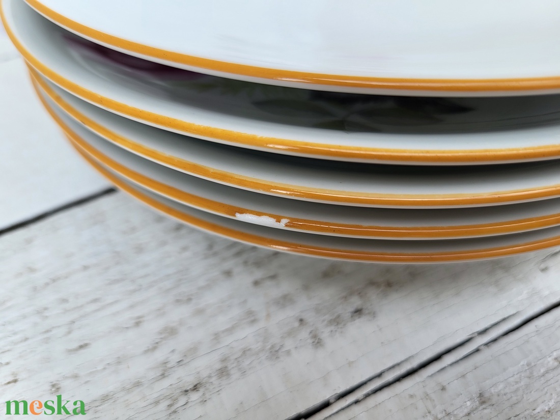 Alföldi porcelán_6 db-os bazsarózsás kistányér szett - otthon & életmód - konyhafelszerelés, tálalás - tálalás - tányér & étkészlet - Meska.hu Alföldi porcelán_6 db-os bazsarózsás kistányér szett - otthon & életmód - konyhafelszerelés, tálalás - tálalás - tányér & étkészlet - Meska.hu