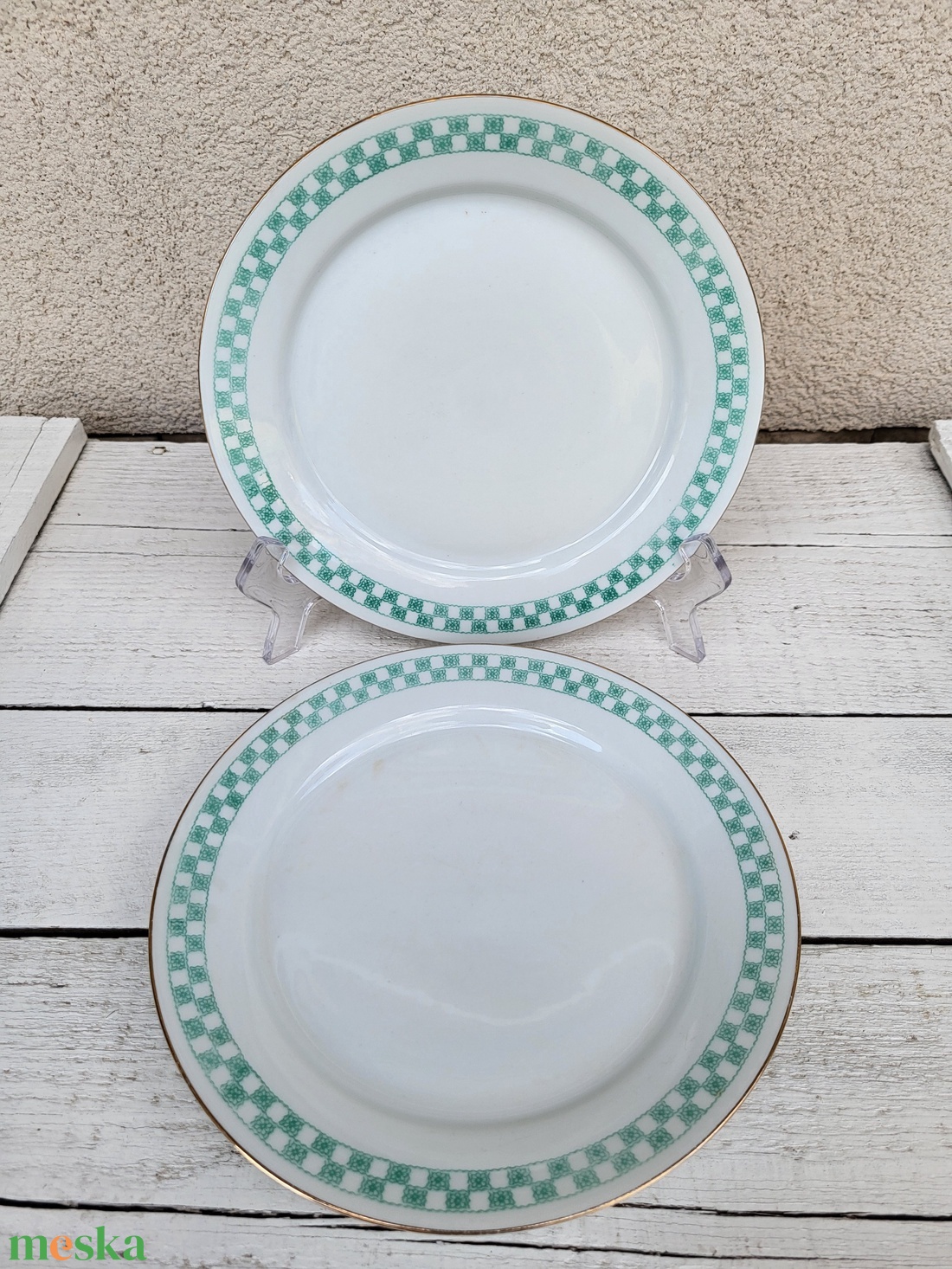 Alföldi porcelán_kockás kistányér pár - otthon & életmód - konyhafelszerelés, tálalás - tálalás - tányér & étkészlet - Meska.hu Alföldi porcelán_kockás kistányér pár - otthon & életmód - konyhafelszerelés, tálalás - tálalás - tányér & étkészlet - Meska.hu