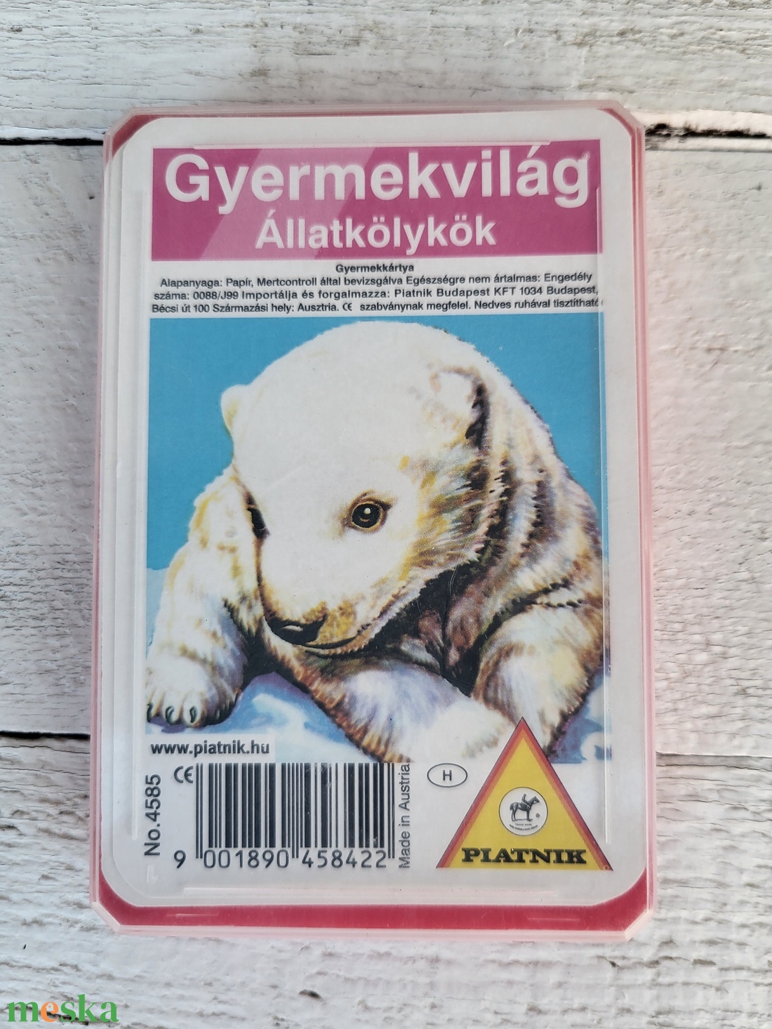 Vintage, retro Piatnik Gyermekvilág - Állatkölykök - játékkártya - játék & sport - táblajáték és kártyajáték - kártya - Meska.hu Vintage, retro Piatnik Gyermekvilág - Állatkölykök - játékkártya - játék & sport - táblajáték és kártyajáték - kártya - Meska.hu