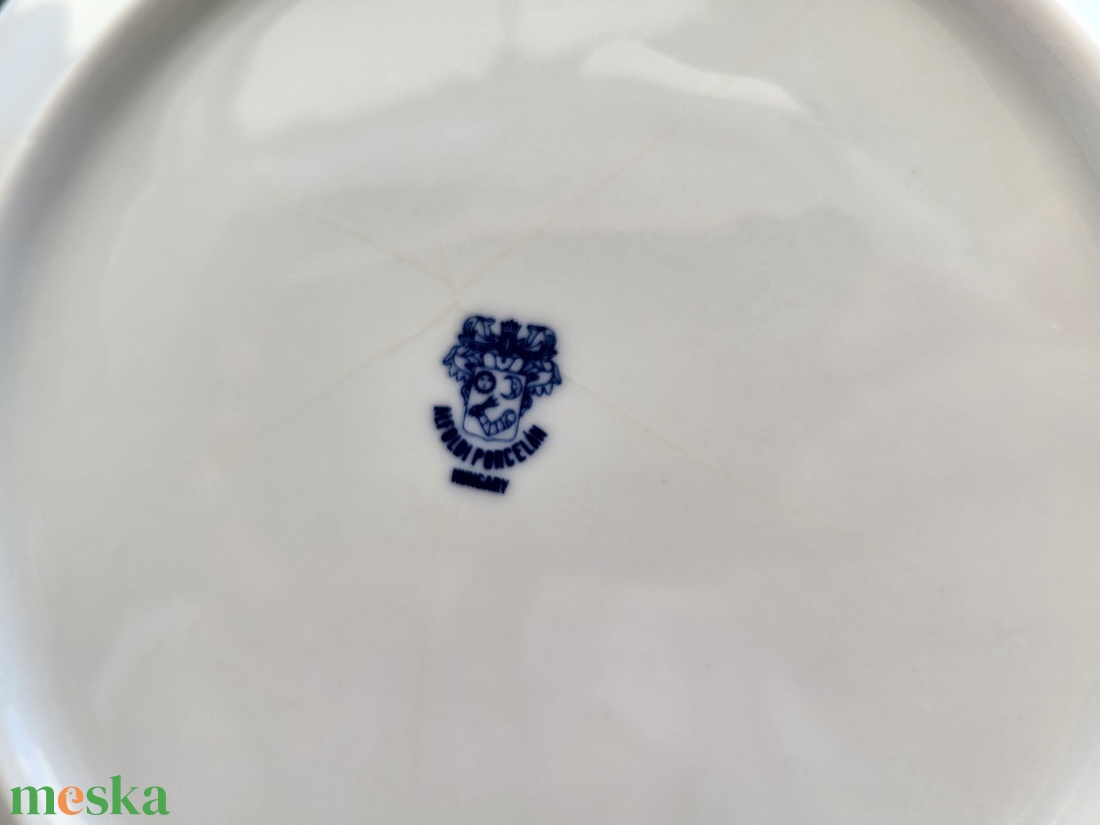 Alföldi porcelán_3 db Kórház feliratos kistányér egyben - otthon & életmód - konyhafelszerelés, tálalás - tálalás - tányér & étkészlet - Meska.hu