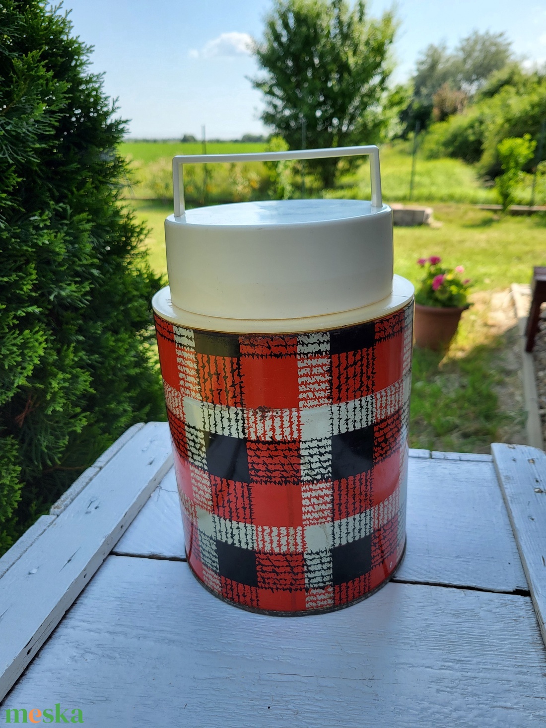 Vintage, retro, szovjet, nagyméretű éthordó termosz - otthon & életmód - konyhafelszerelés, tálalás - italos kellékek - termoszok - Meska.hu Vintage, retro, szovjet, nagyméretű éthordó termosz - otthon & életmód - konyhafelszerelés, tálalás - italos kellékek - termoszok - Meska.hu
