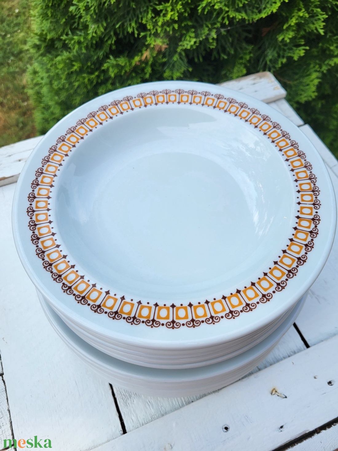 Alföldi porcelán_terrakotta tányérkészlet - otthon & életmód - konyhafelszerelés, tálalás - tálalás - tányér & étkészlet - Meska.hu Alföldi porcelán_terrakotta tányérkészlet - otthon & életmód - konyhafelszerelés, tálalás - tálalás - tányér & étkészlet - Meska.hu