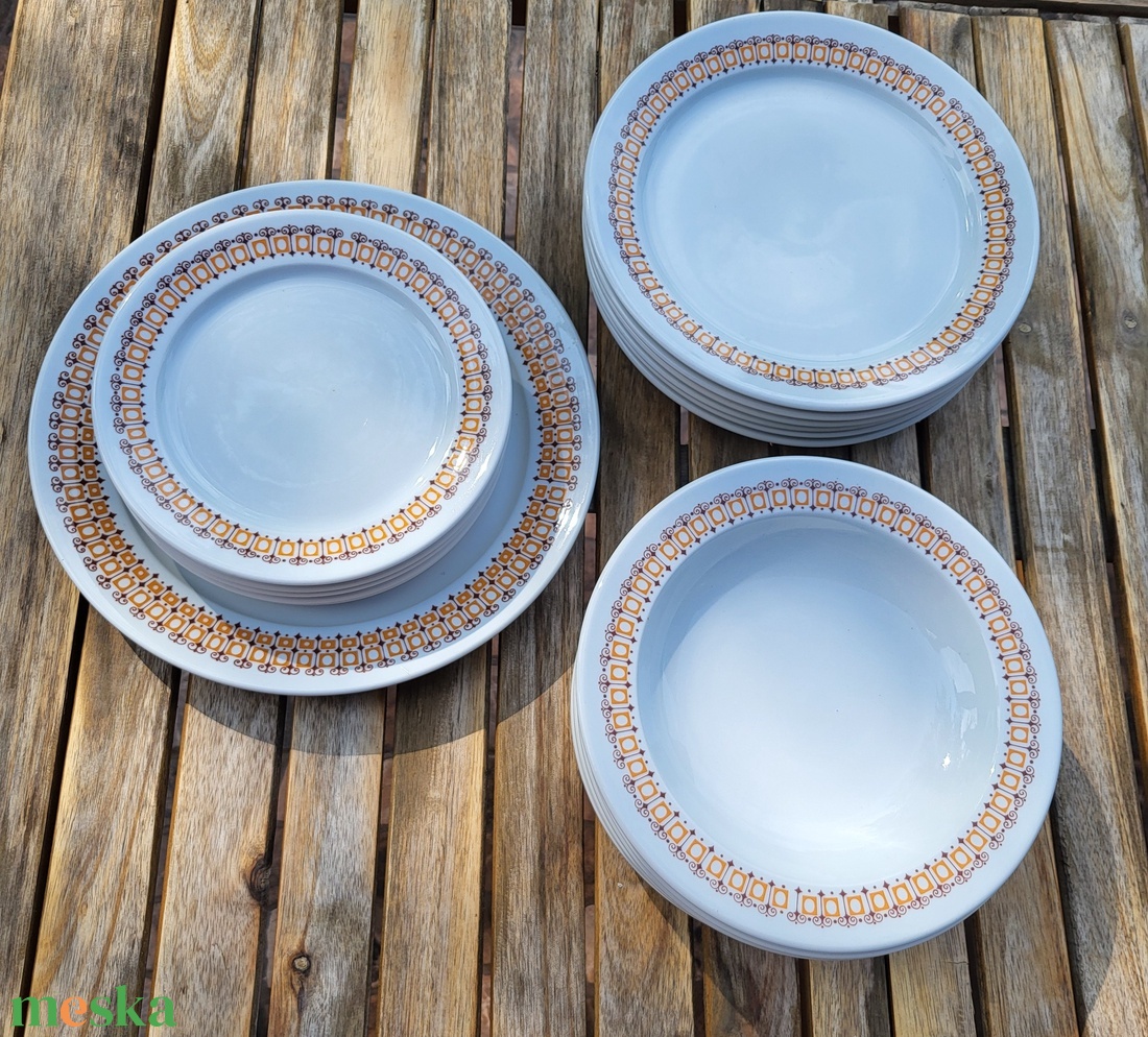 Alföldi porcelán_terrakotta tányérkészlet 2. - otthon & életmód - konyhafelszerelés, tálalás - tálalás - tányér & étkészlet - Meska.hu Alföldi porcelán_terrakotta tányérkészlet 2. - otthon & életmód - konyhafelszerelés, tálalás - tálalás - tányér & étkészlet - Meska.hu