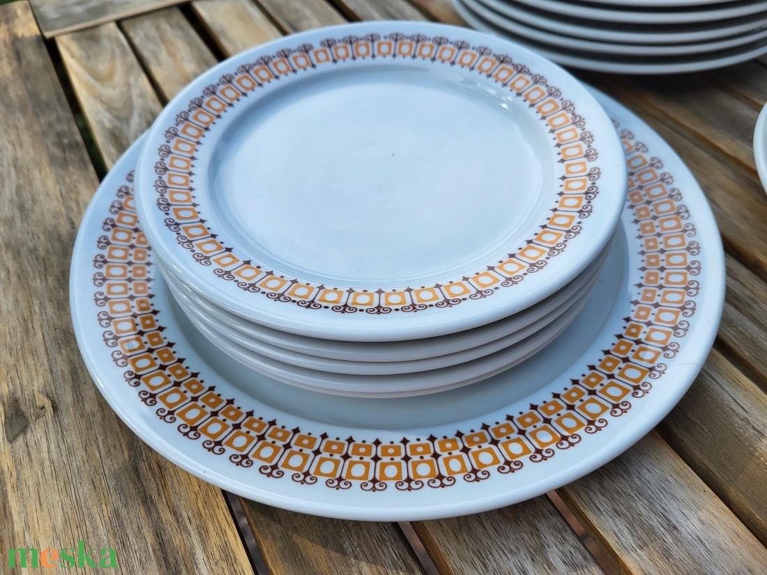 Alföldi porcelán_terrakotta tányérkészlet 2. - otthon & életmód - konyhafelszerelés, tálalás - tálalás - tányér & étkészlet - Meska.hu Alföldi porcelán_terrakotta tányérkészlet 2. - otthon & életmód - konyhafelszerelés, tálalás - tálalás - tányér & étkészlet - Meska.hu