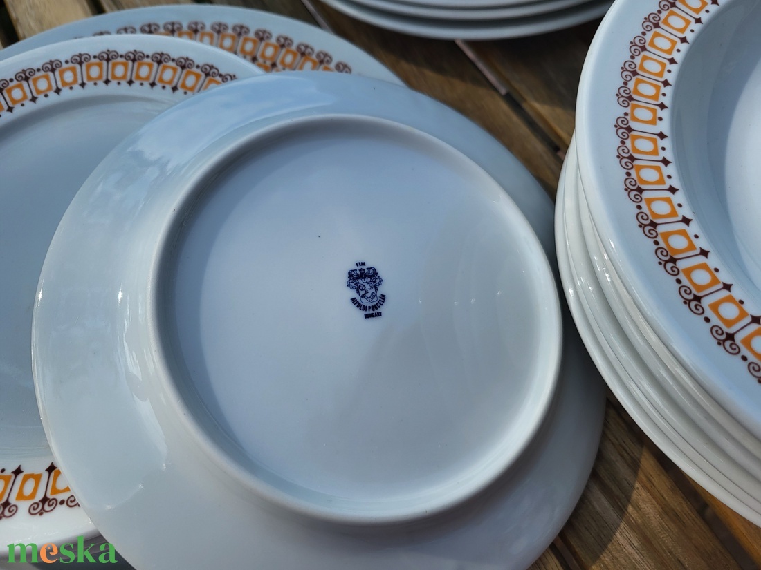 Alföldi porcelán_terrakotta tányérkészlet 2. - otthon & életmód - konyhafelszerelés, tálalás - tálalás - tányér & étkészlet - Meska.hu Alföldi porcelán_terrakotta tányérkészlet 2. - otthon & életmód - konyhafelszerelés, tálalás - tálalás - tányér & étkészlet - Meska.hu