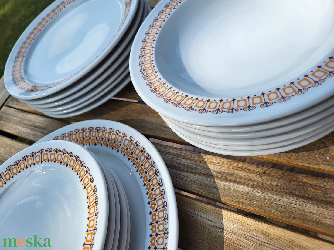 Alföldi porcelán_terrakotta tányérkészlet 2. - otthon & életmód - konyhafelszerelés, tálalás - tálalás - tányér & étkészlet - Meska.hu Alföldi porcelán_terrakotta tányérkészlet 2. - otthon & életmód - konyhafelszerelés, tálalás - tálalás - tányér & étkészlet - Meska.hu
