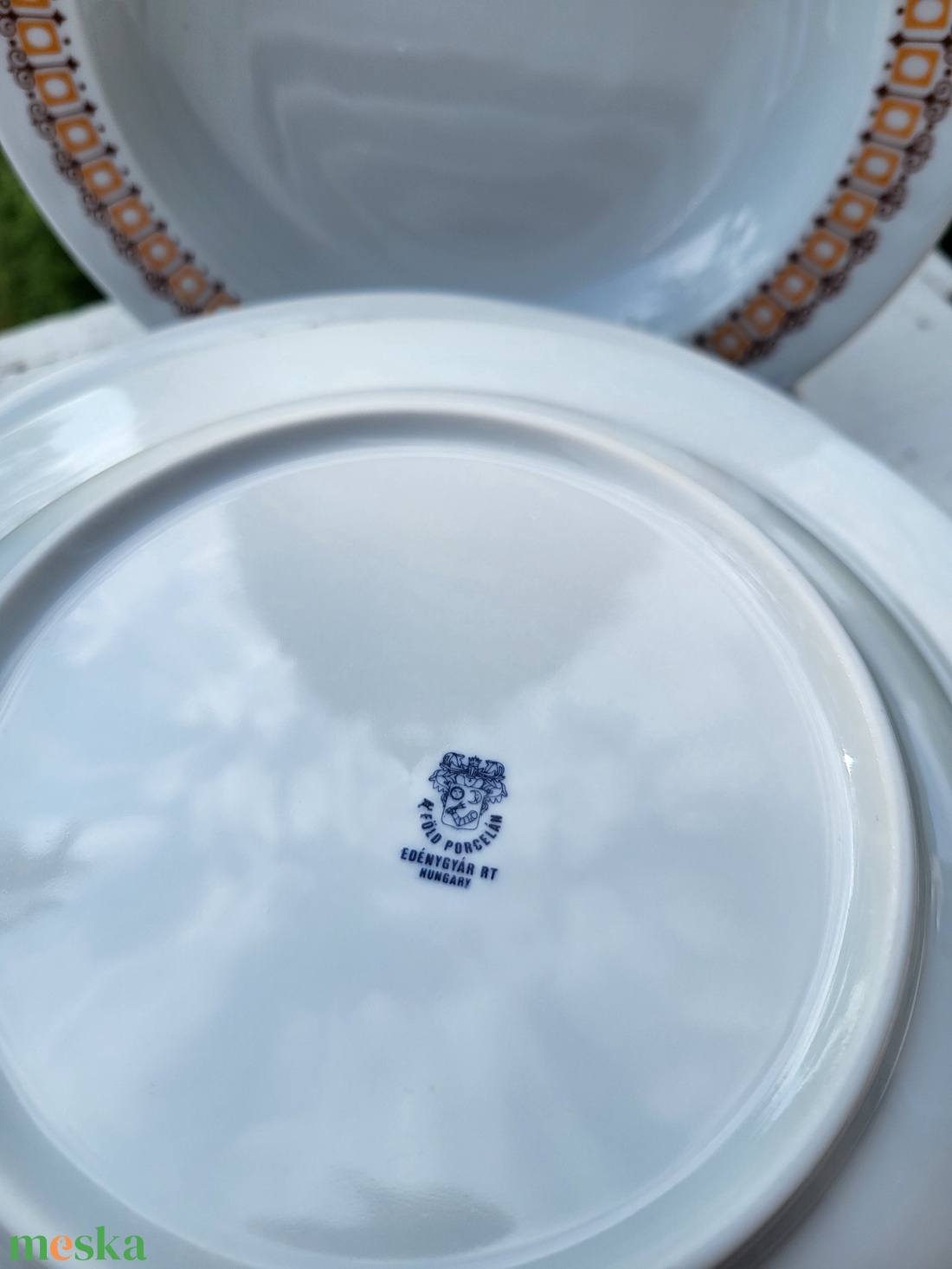 Alföld porcelán_terrakotta mélytányér szett - otthon & életmód - konyhafelszerelés, tálalás - tálalás - tányér & étkészlet - Meska.hu Alföld porcelán_terrakotta mélytányér szett - otthon & életmód - konyhafelszerelés, tálalás - tálalás - tányér & étkészlet - Meska.hu