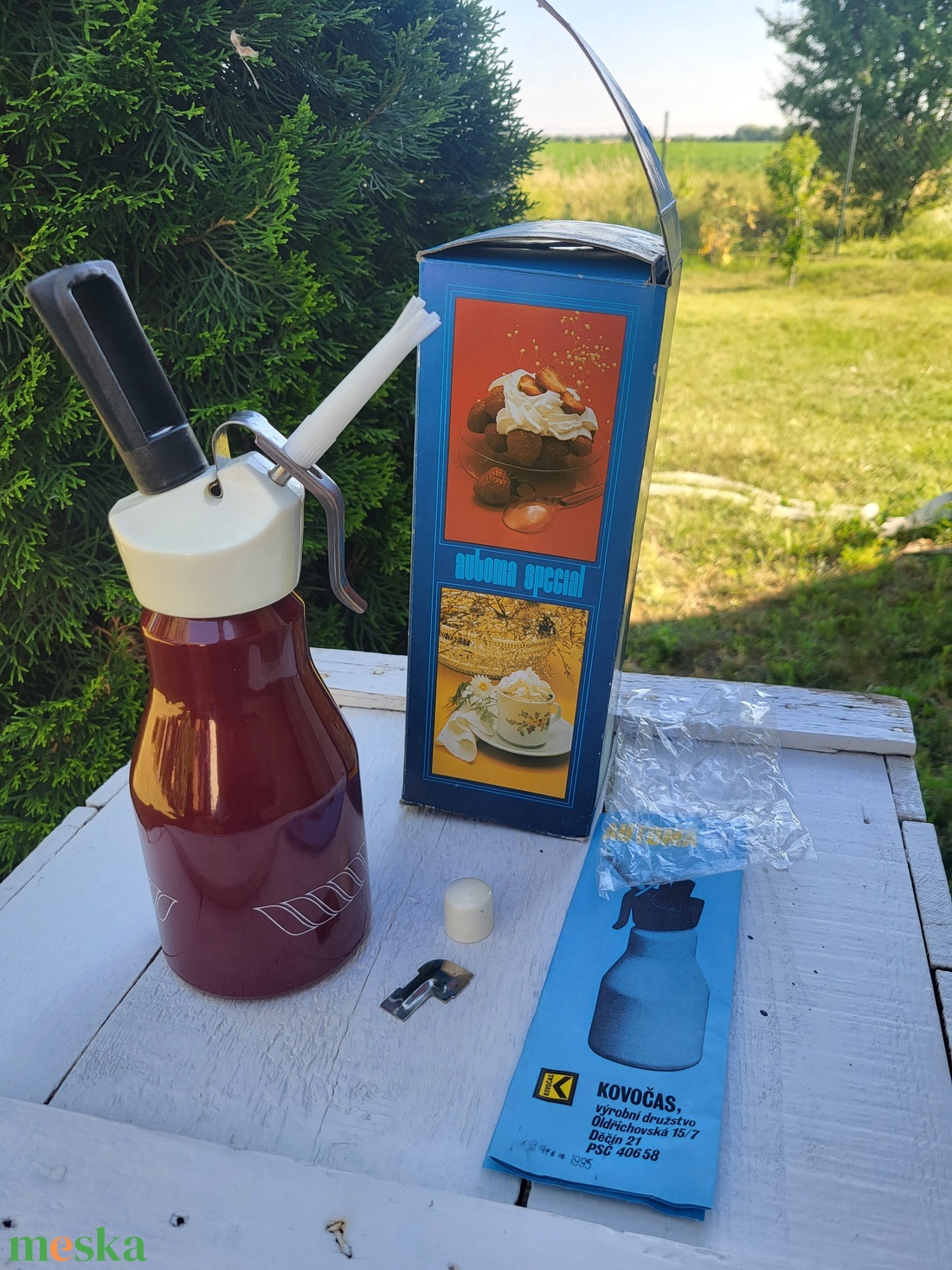 Vintage, retro habszifon - otthon & életmód - konyhafelszerelés, tálalás - italos kellékek - italtartó - Meska.hu Vintage, retro habszifon - otthon & életmód - konyhafelszerelés, tálalás - italos kellékek - italtartó - Meska.hu