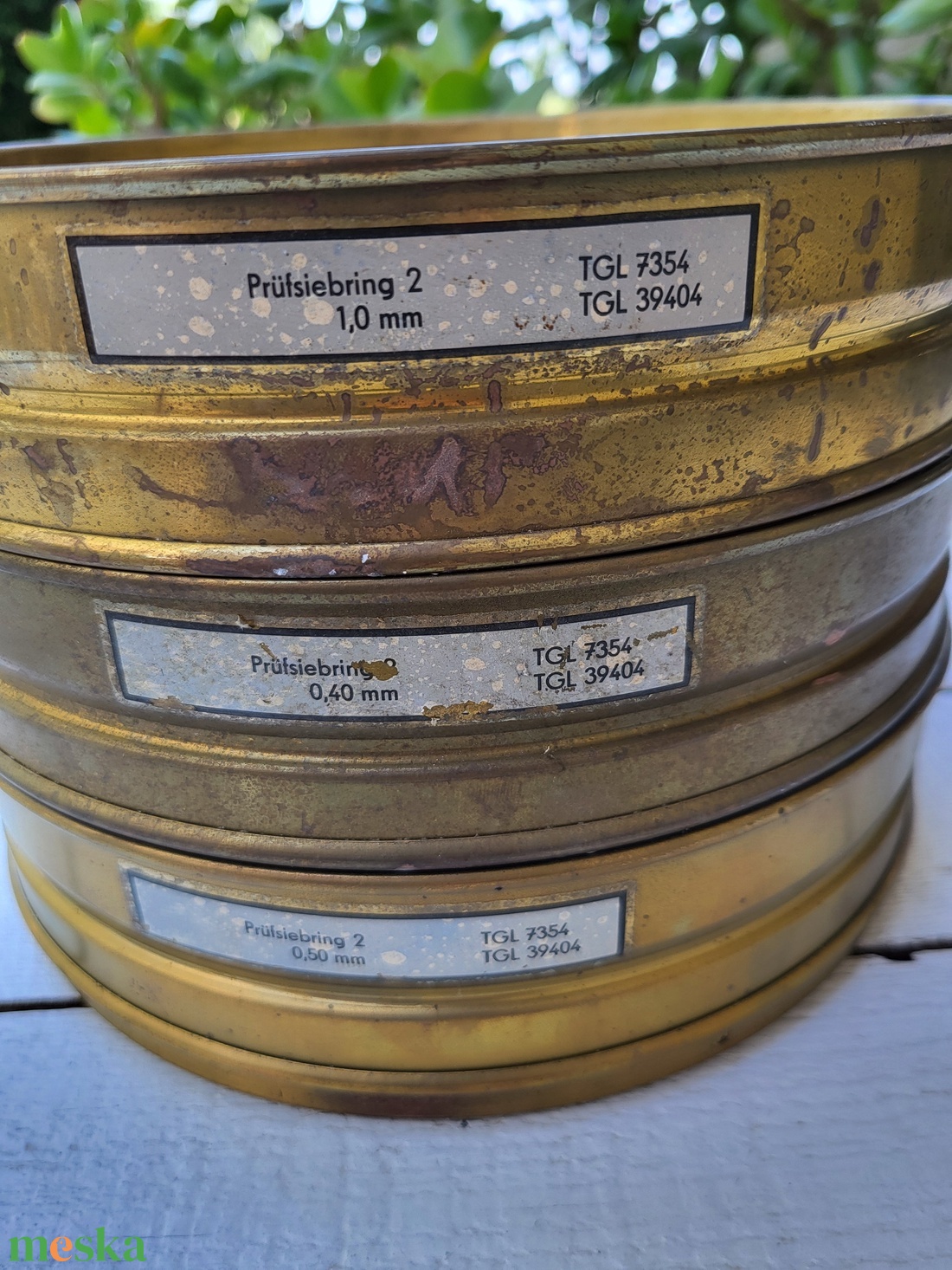 Vintage, régi sárgaréz szitakészlet_'50-es évek_ritka! - otthon & életmód - konyhafelszerelés, tálalás - konyhai dekoráció - konyhai dísz - Meska.hu Vintage, régi sárgaréz szitakészlet_'50-es évek_ritka! - otthon & életmód - konyhafelszerelés, tálalás - konyhai dekoráció - konyhai dísz - Meska.hu